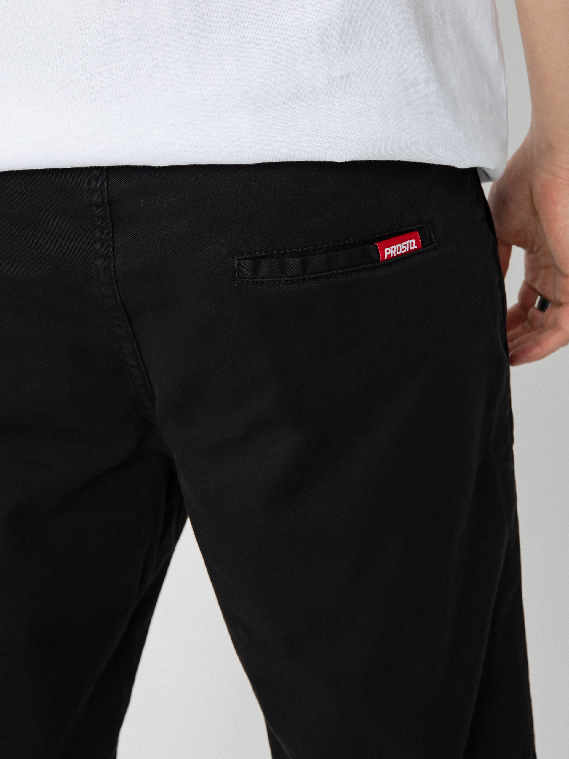 Szorty Prosto Chinos Shorts Casual (black)