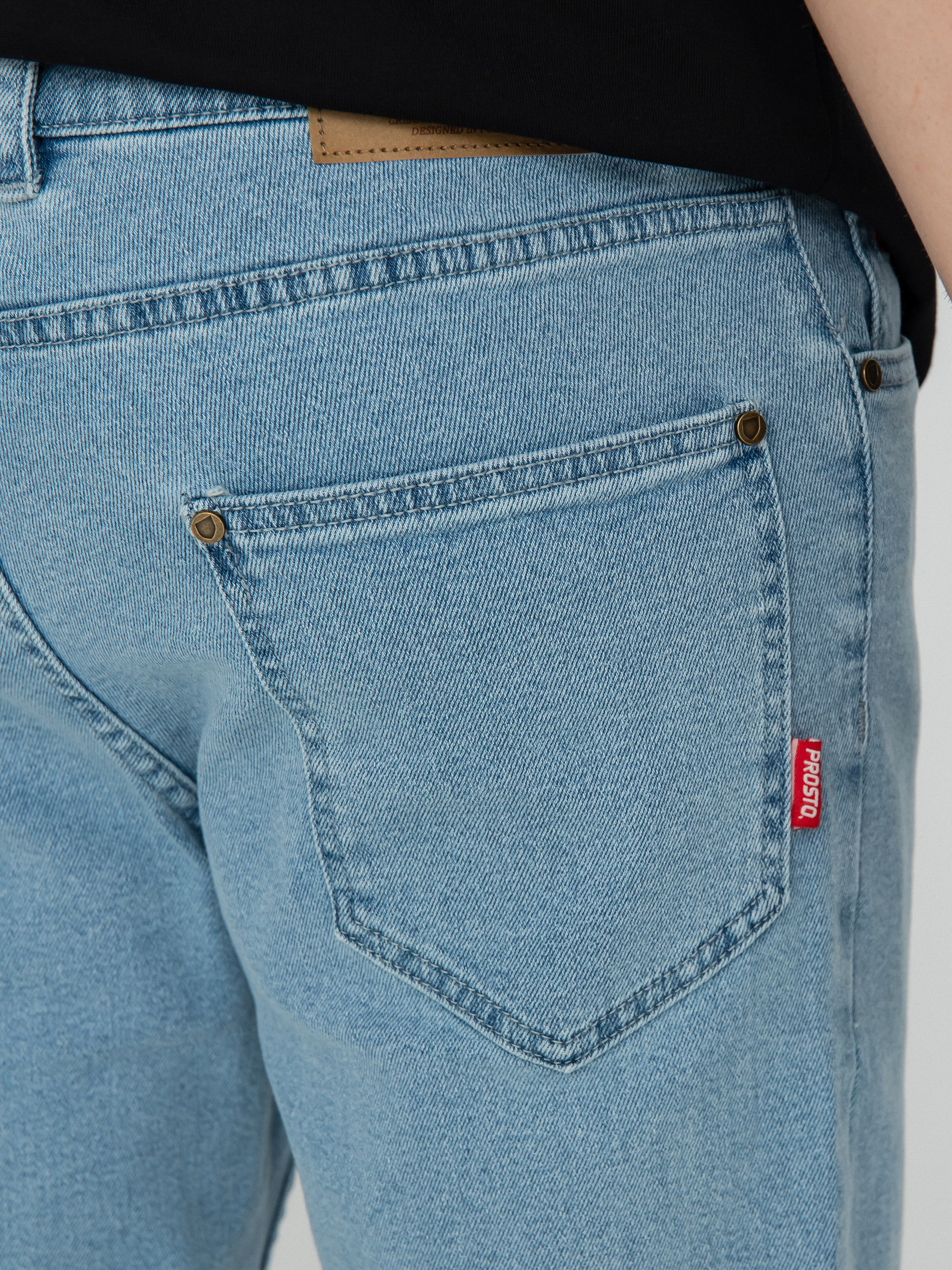 Spodnie Prosto Regular Pocklog (light blue)