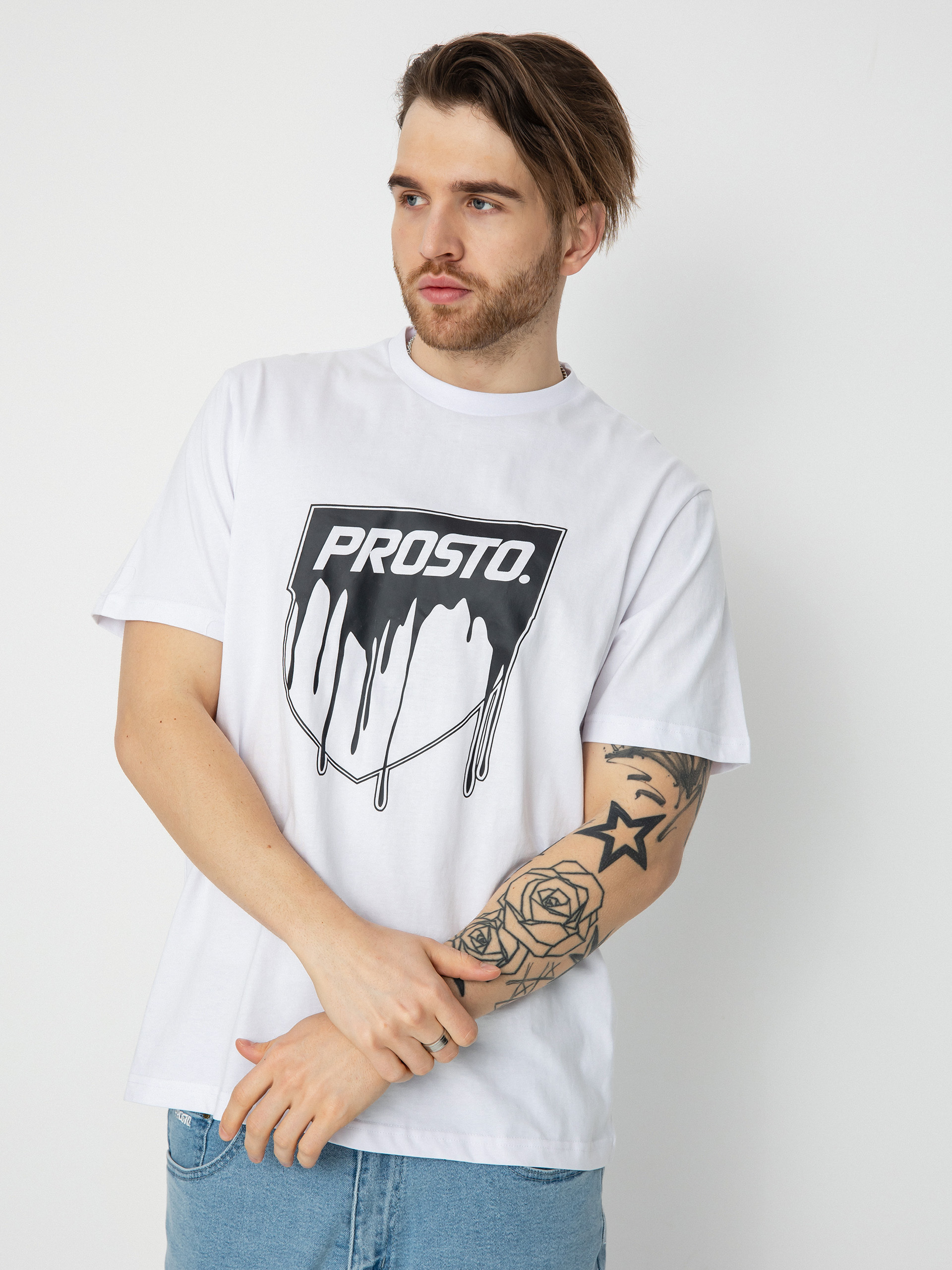 T-shirt Prosto Paint (white)