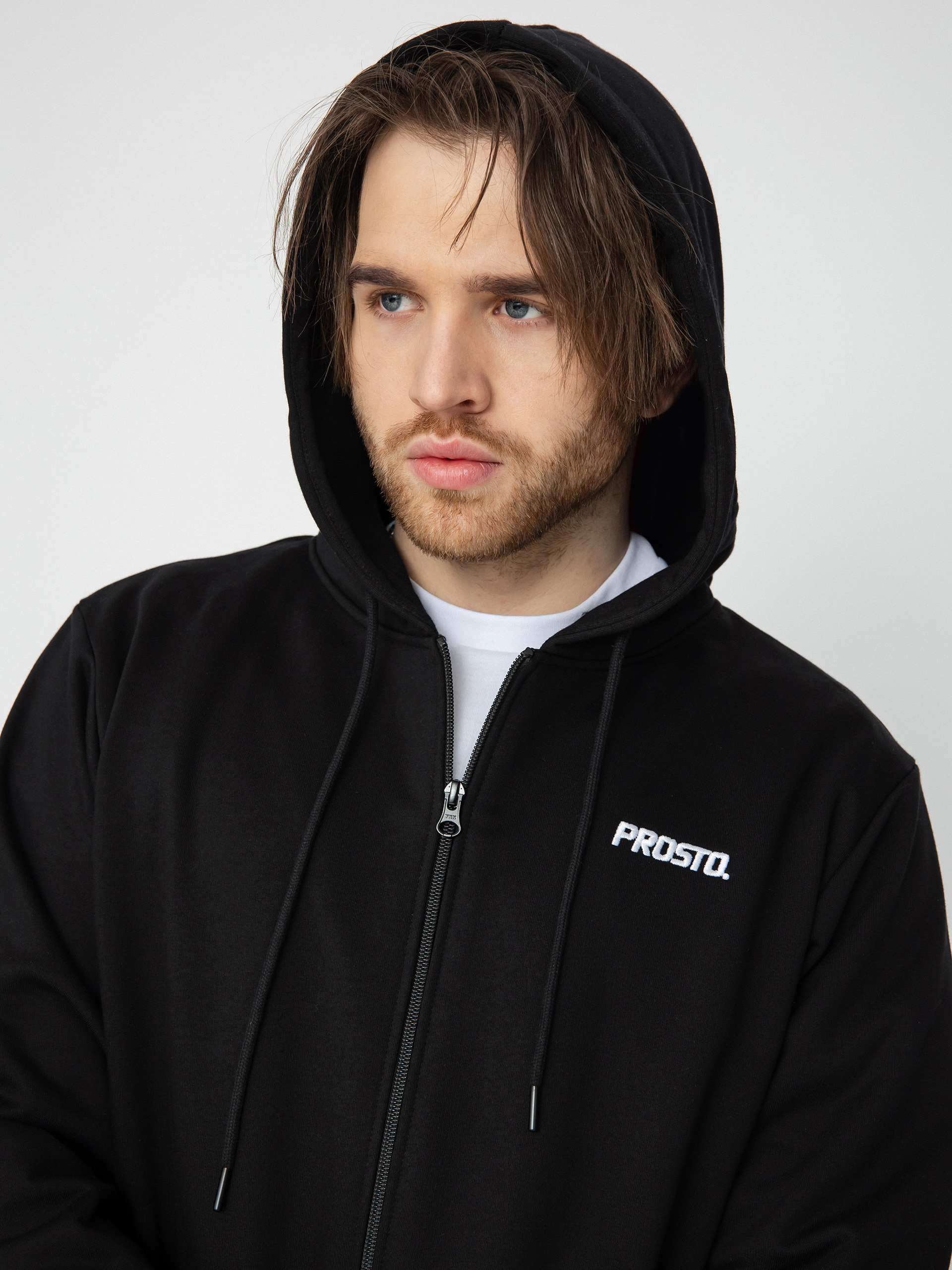 Bluza z kapturem Prosto Bazik ZHD (black)