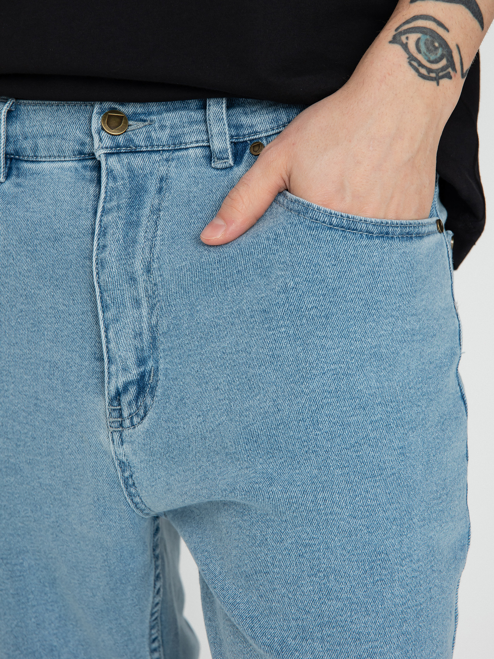 Spodnie Prosto Baggy Oyeah (light blue)