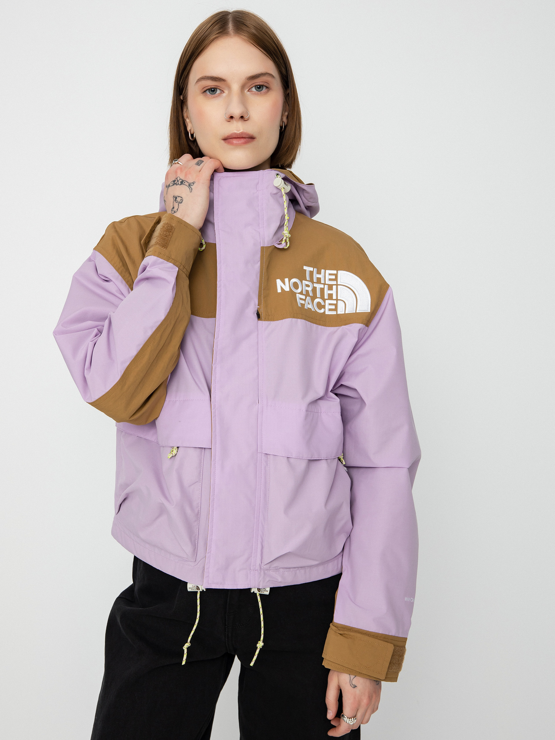 Kurtka The North Face 86 Low-Fi Hi-Tek Mountain Short Wmn (lupine/utility brown)