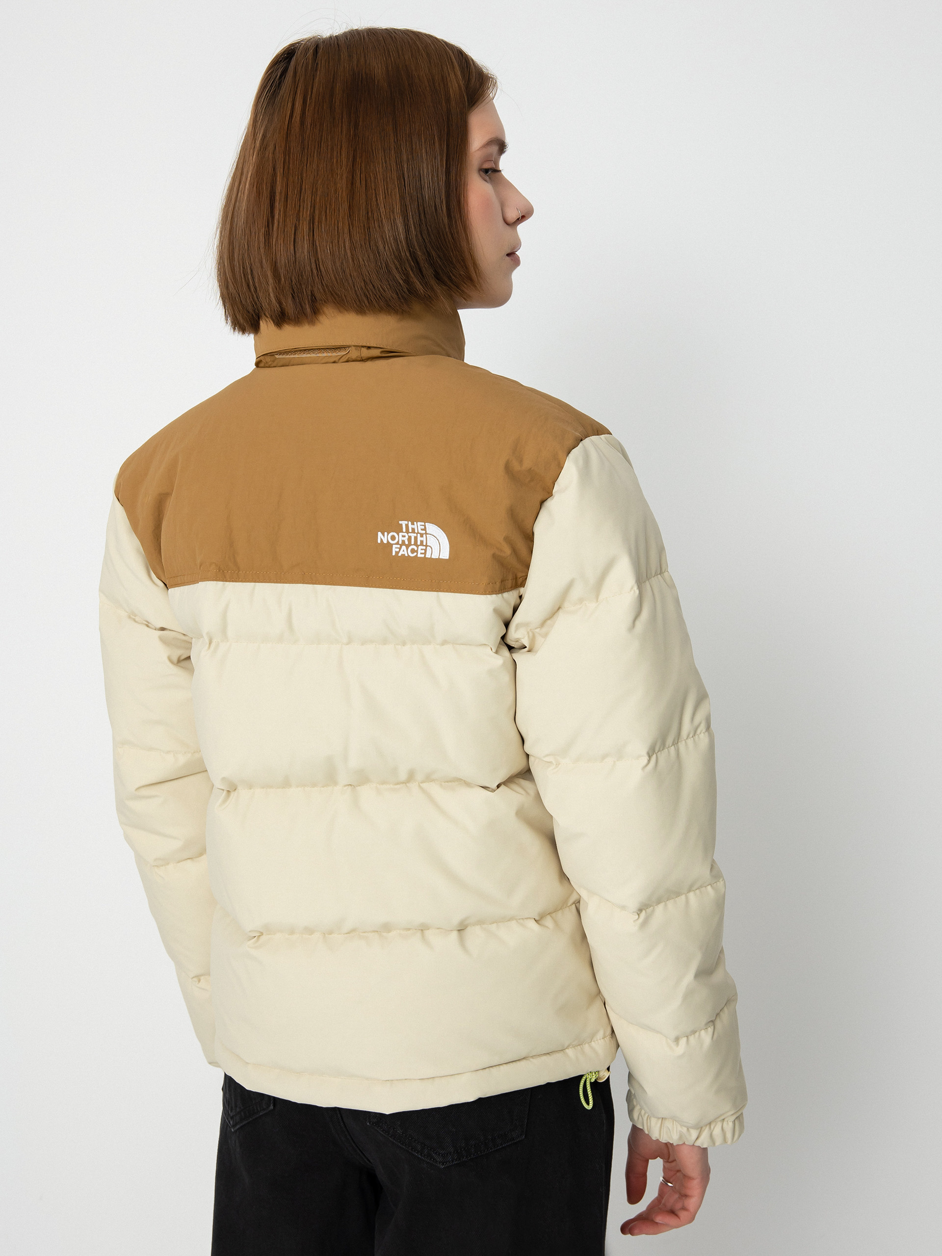 Kurtka The North Face 92 Low-Fi Hi-Tek Nuptse Wmn - brązowy
