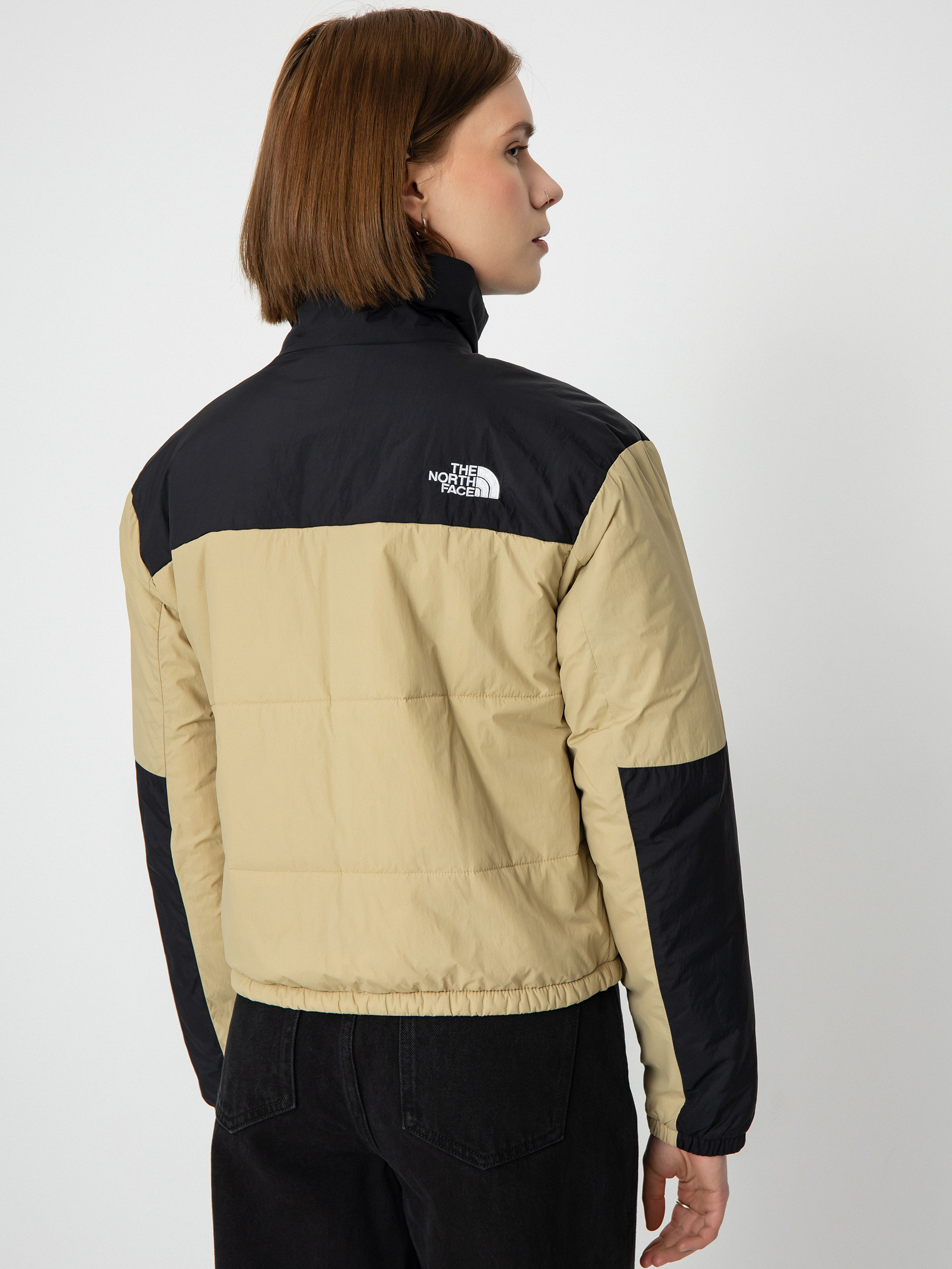 Kurtka The North Face Guniwei Puffer Wmn (khaki stone/tnf black)