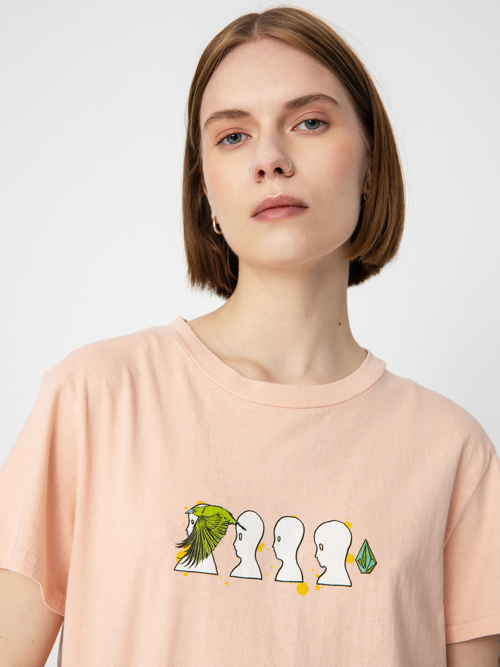 T-shirt Volcom Fa Ed Merlin Murray Wmn (melon)