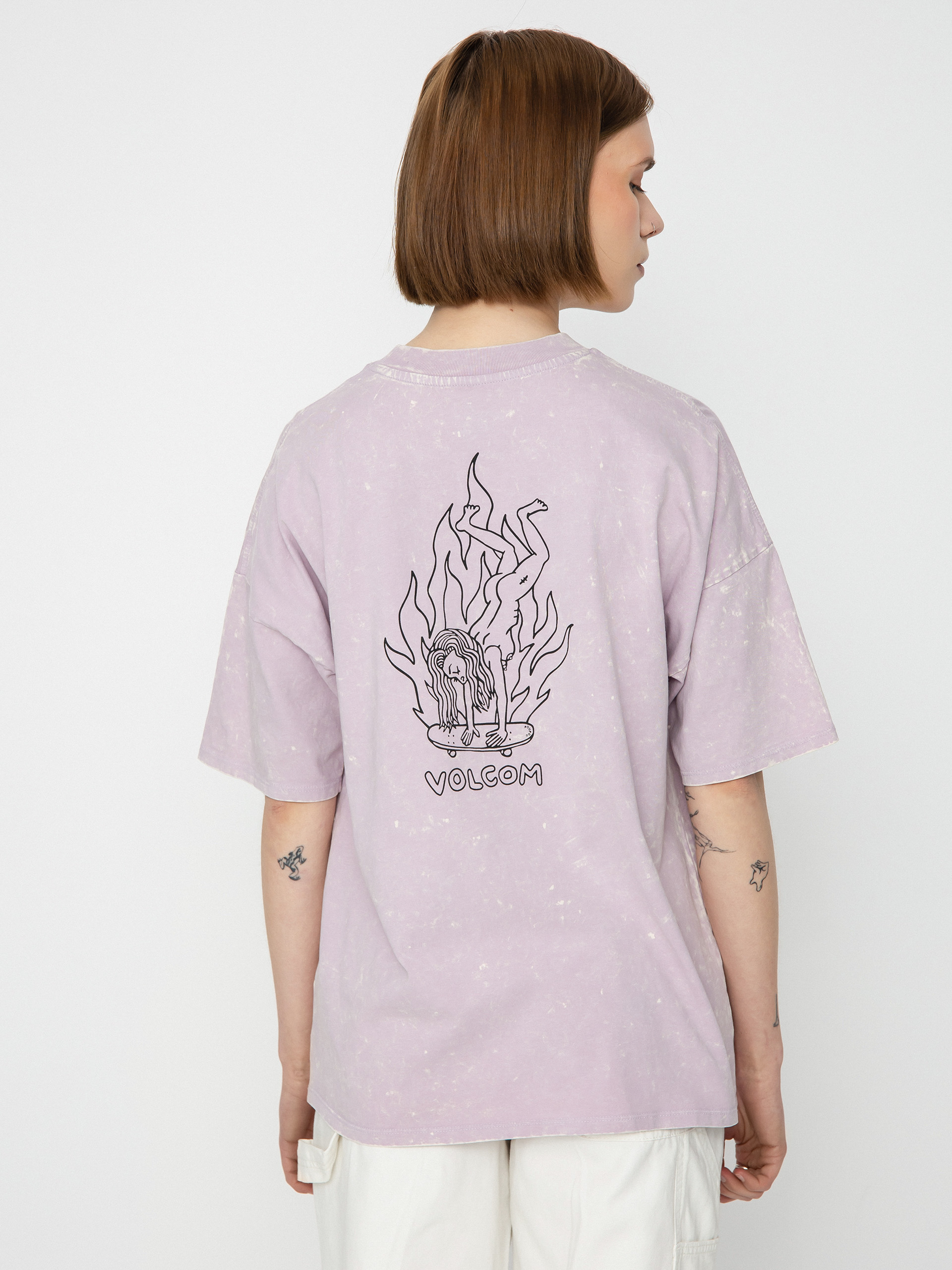 T-shirt Volcom Voltrip Wmn (light orchid)