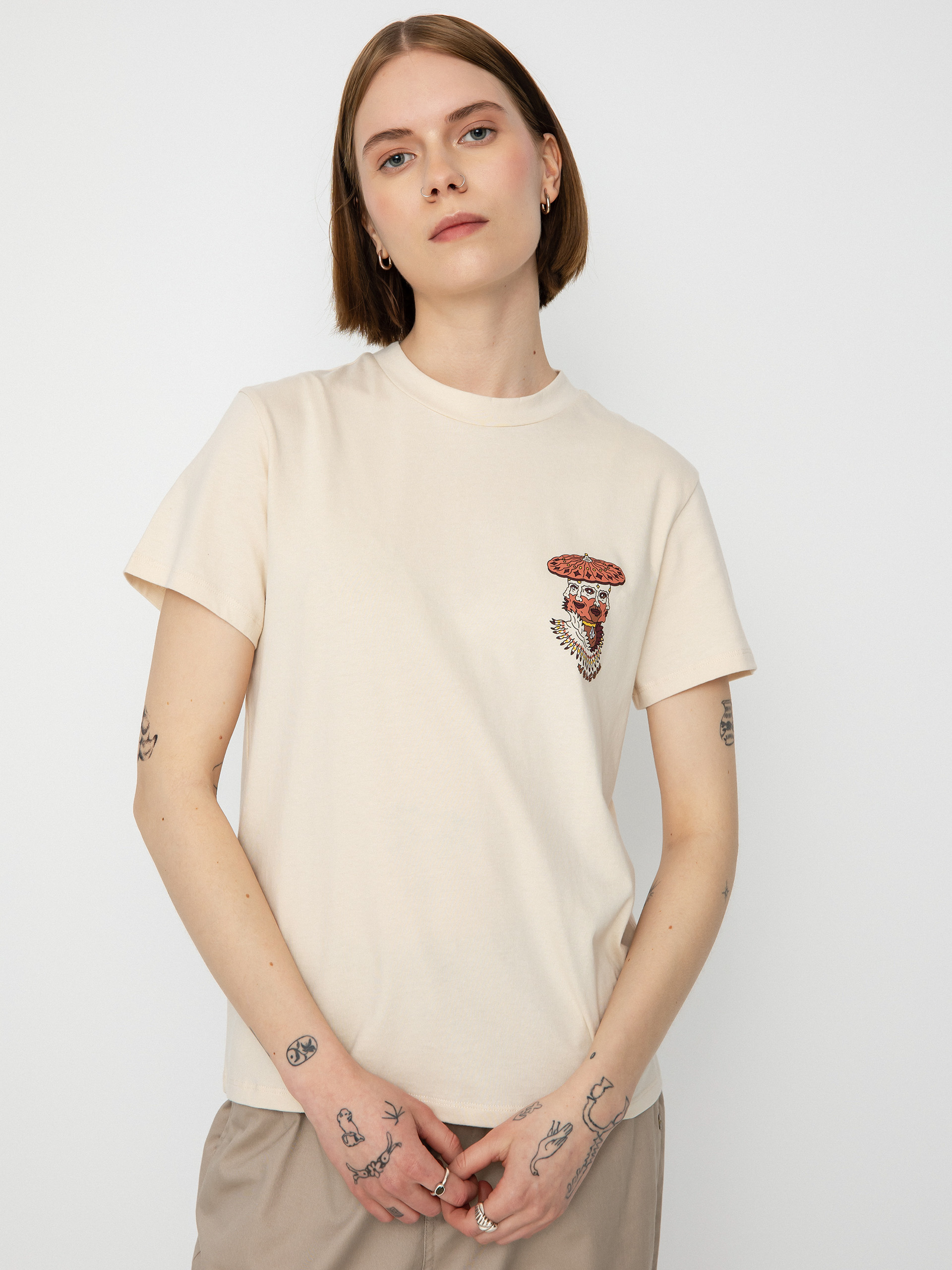T-shirt Volcom Connected Minds Wmn (sand)