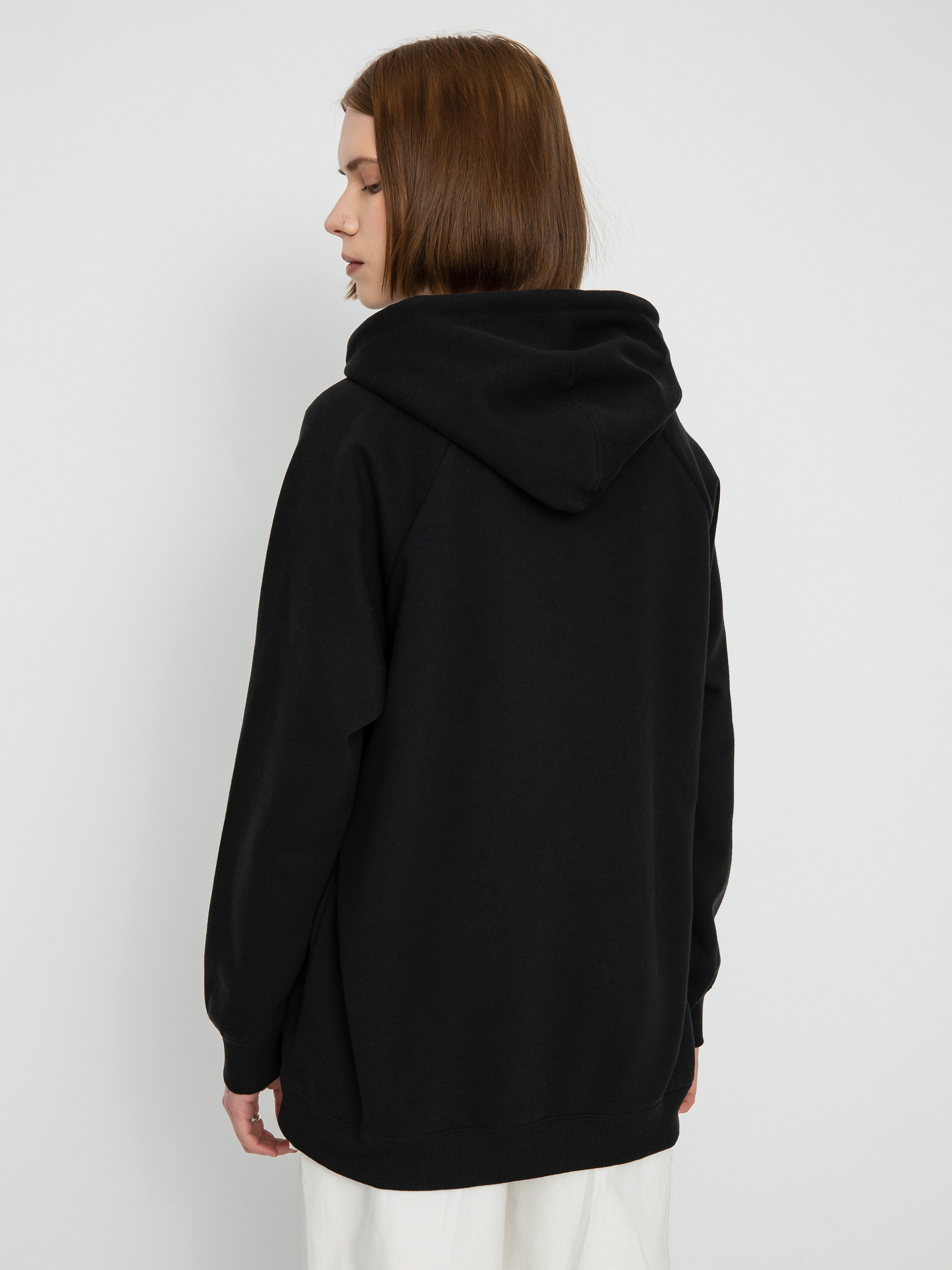 Bluza z kapturem Volcom Truly Stoked Bf HD Wmn (black)