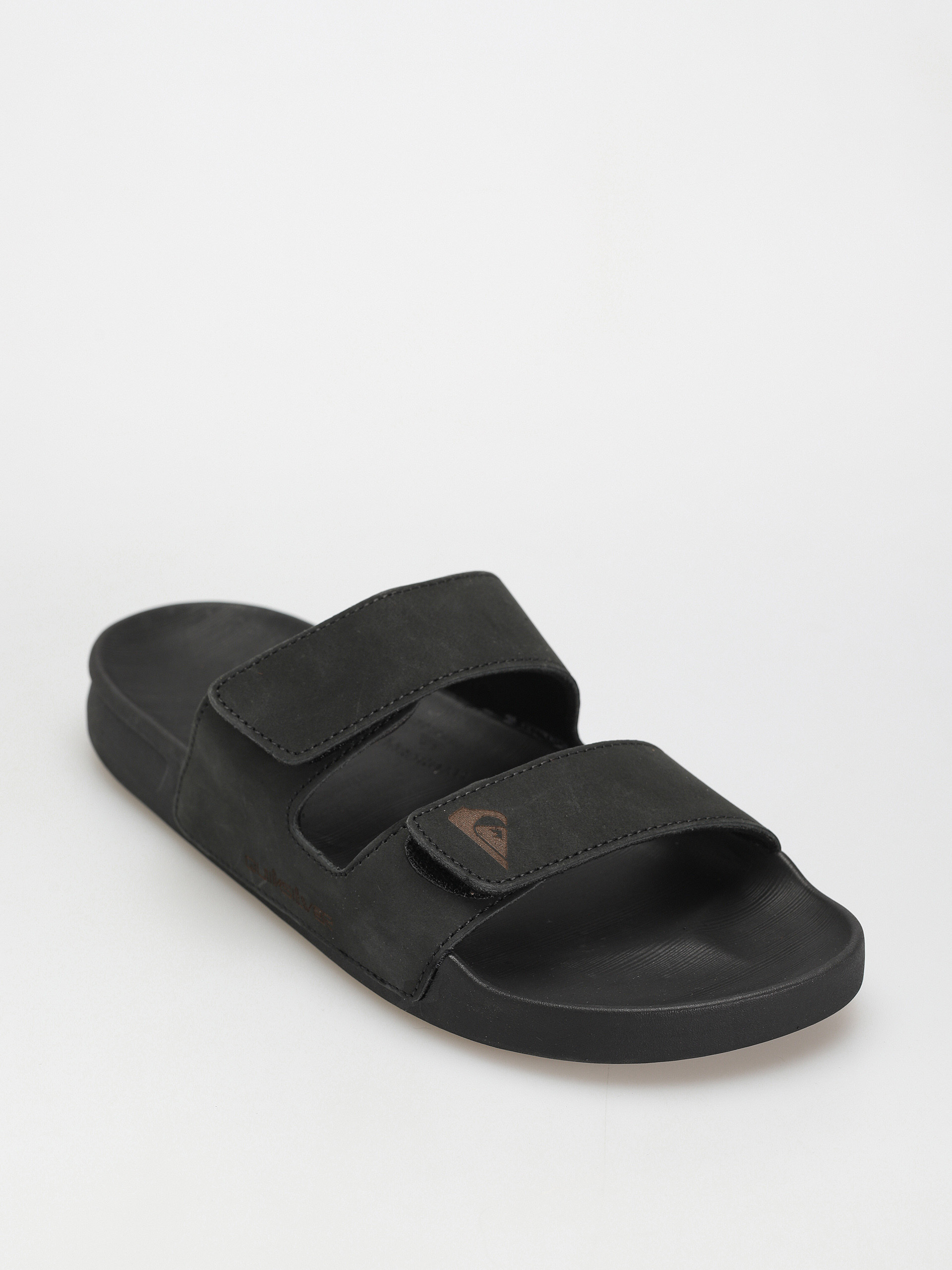 Klapki Quiksilver Rivi Leather (black 1)