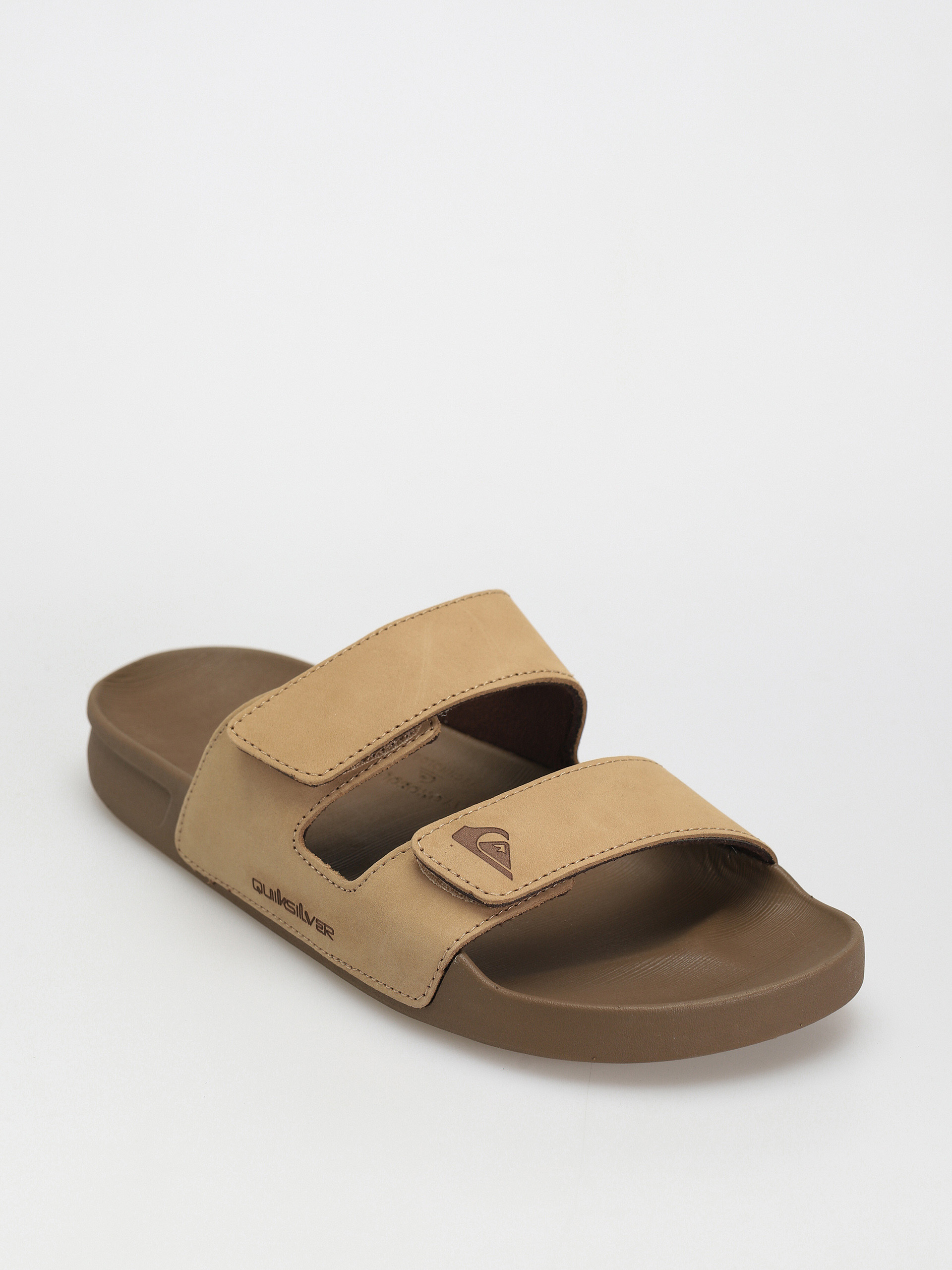 Klapki Quiksilver Rivi Leather (tan 1)
