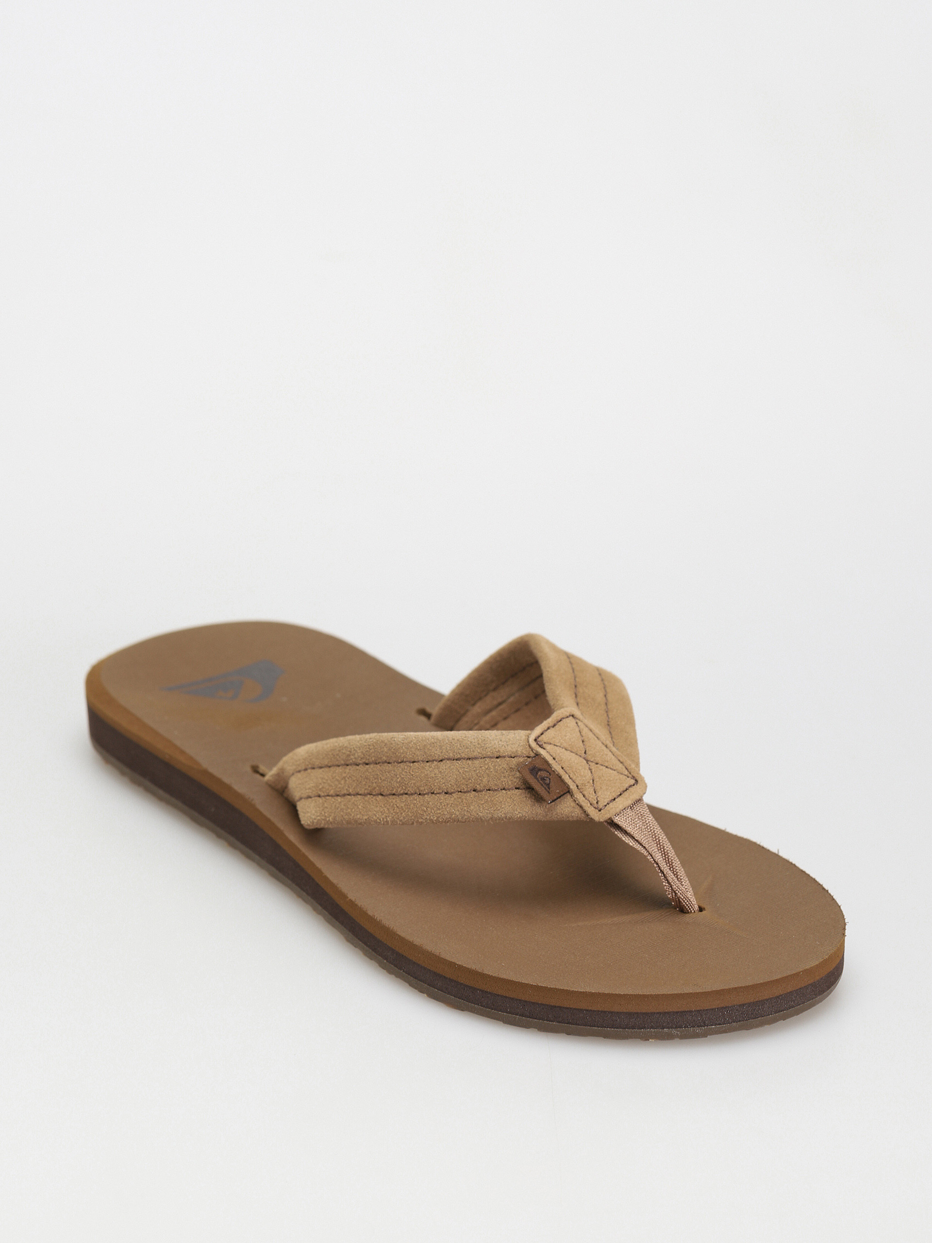 Japonki Quiksilver Carver Suede Core (tan 1)