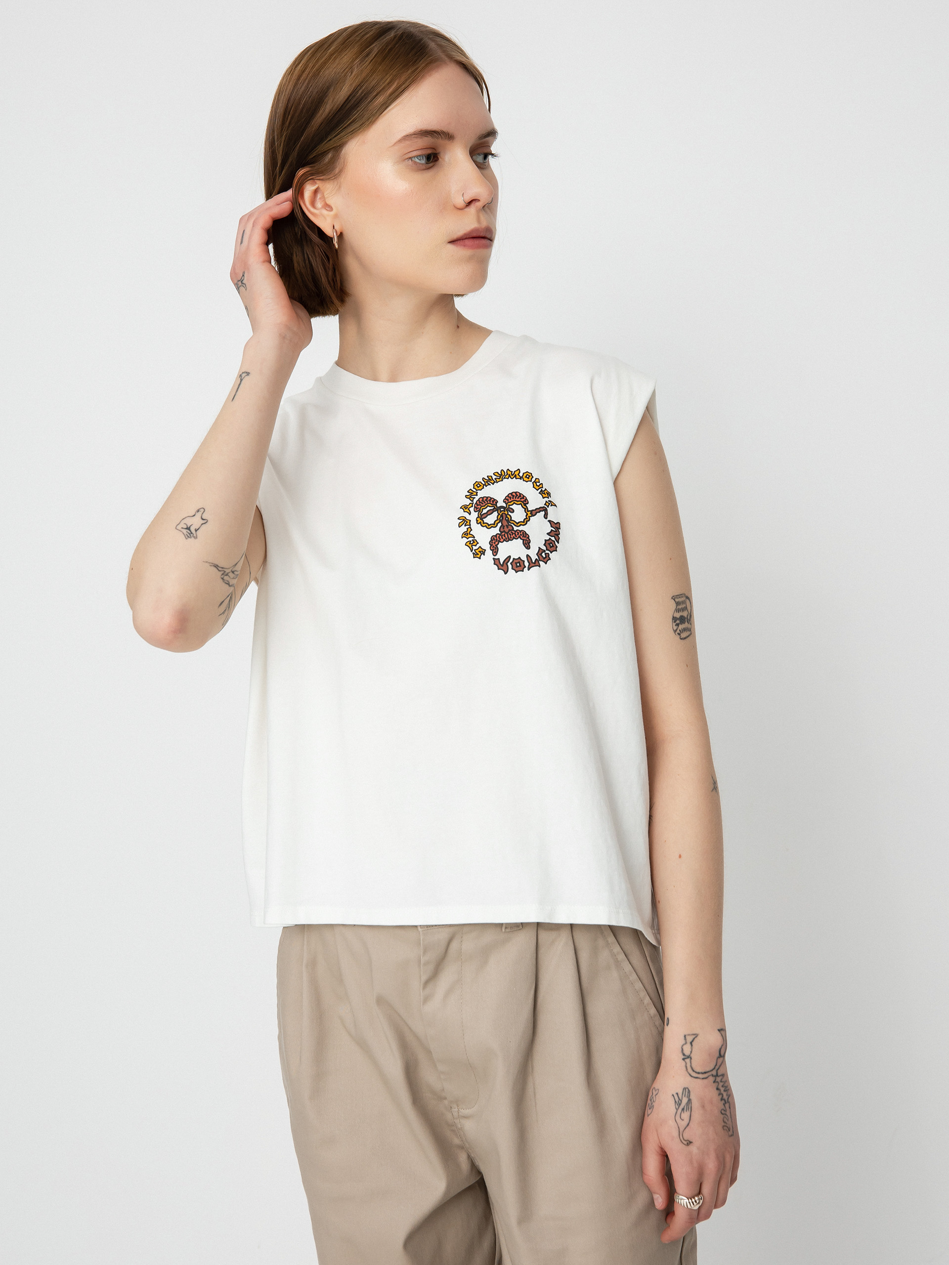 Koszulka Volcom Connected Minds Wmn (star white)