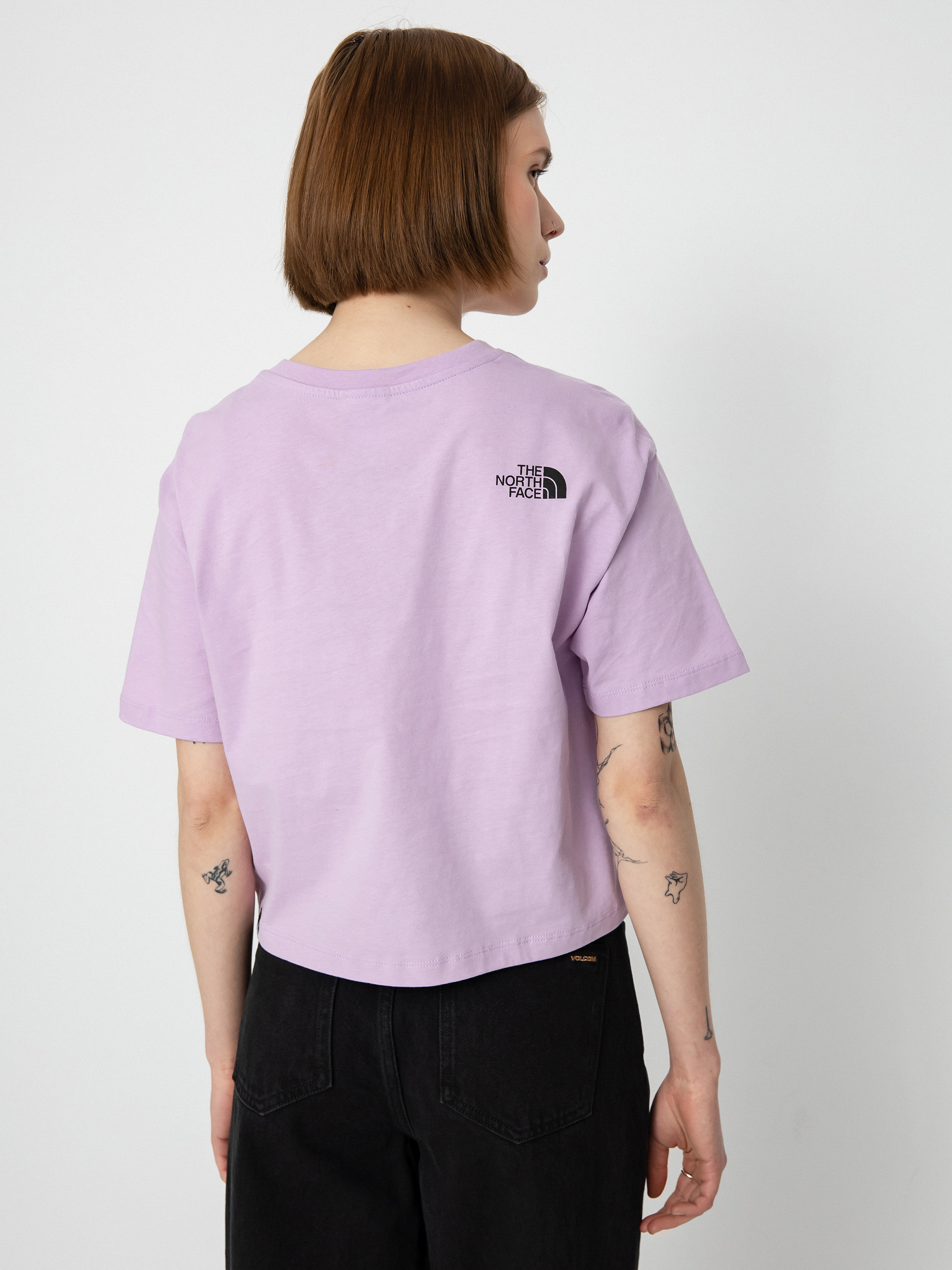 T-shirt The North Face Cropped Fine Wmn (lupine)