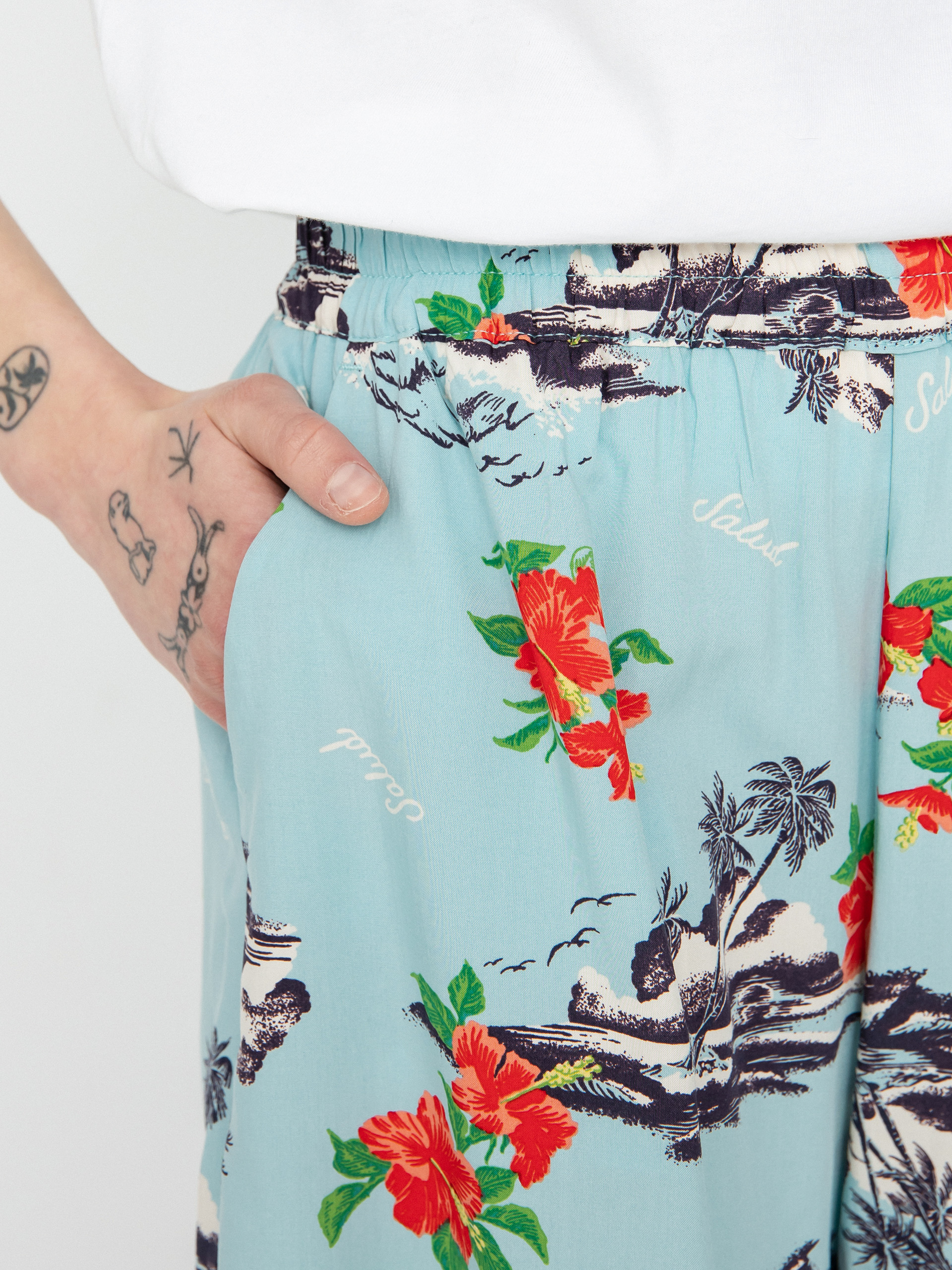 Szorty Brixton Paradise Wmn (canal blue)