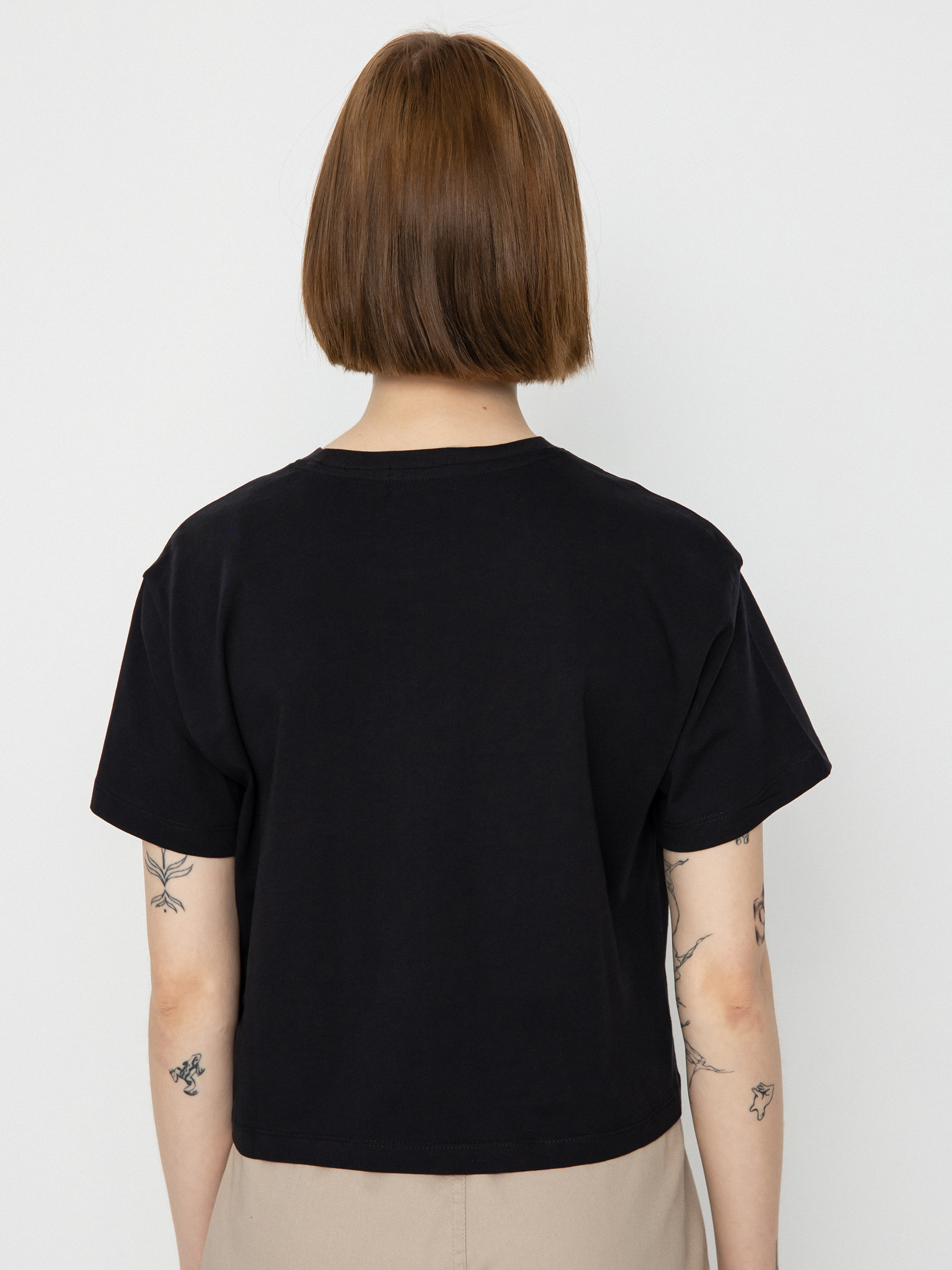 T-shirt Brixton Carefree Pocket Wmn (black)
