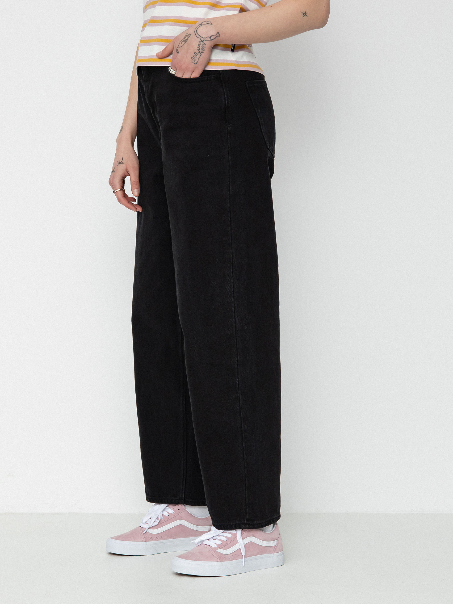 Spodnie Volcom Weellow Denim Wmn (black)