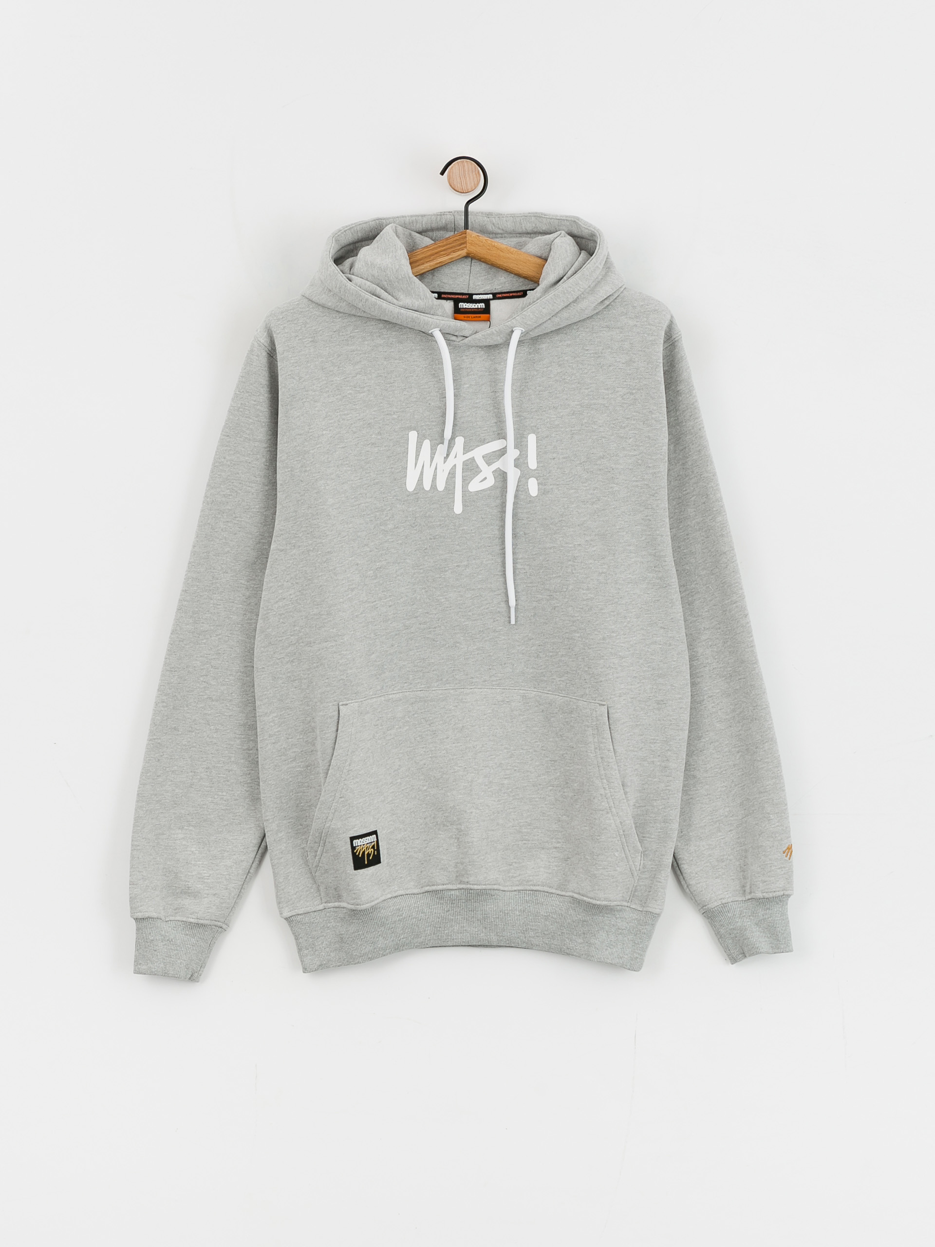 Bluza MassDnm Signature Medium Logo (heather grey)