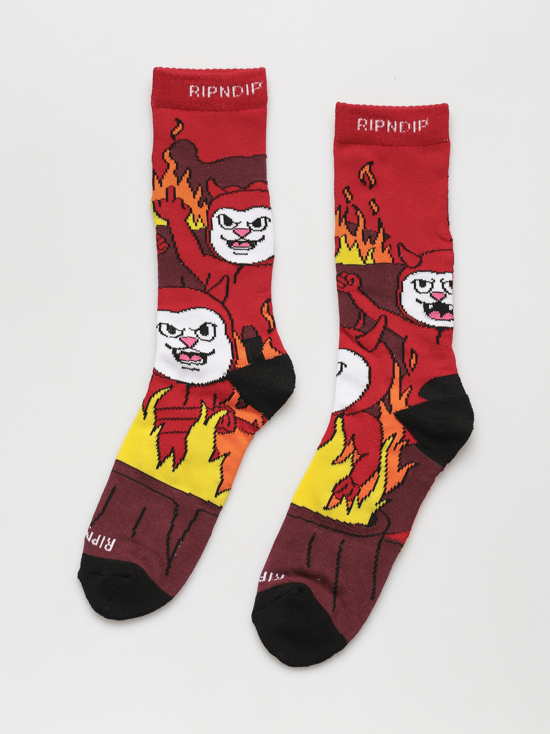 Skarpetki RipNDip Heaven On Earth (red)