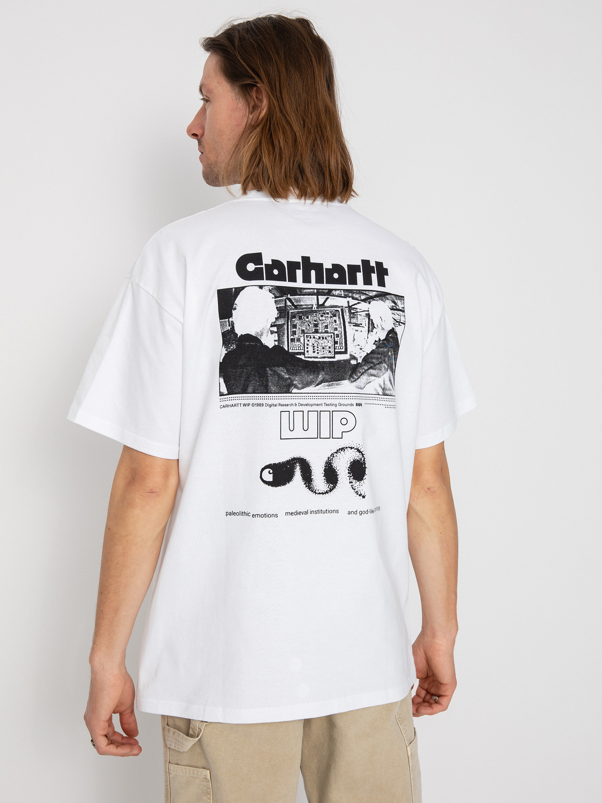 T-shirt Carhartt WIP Innovation Pocket (white)