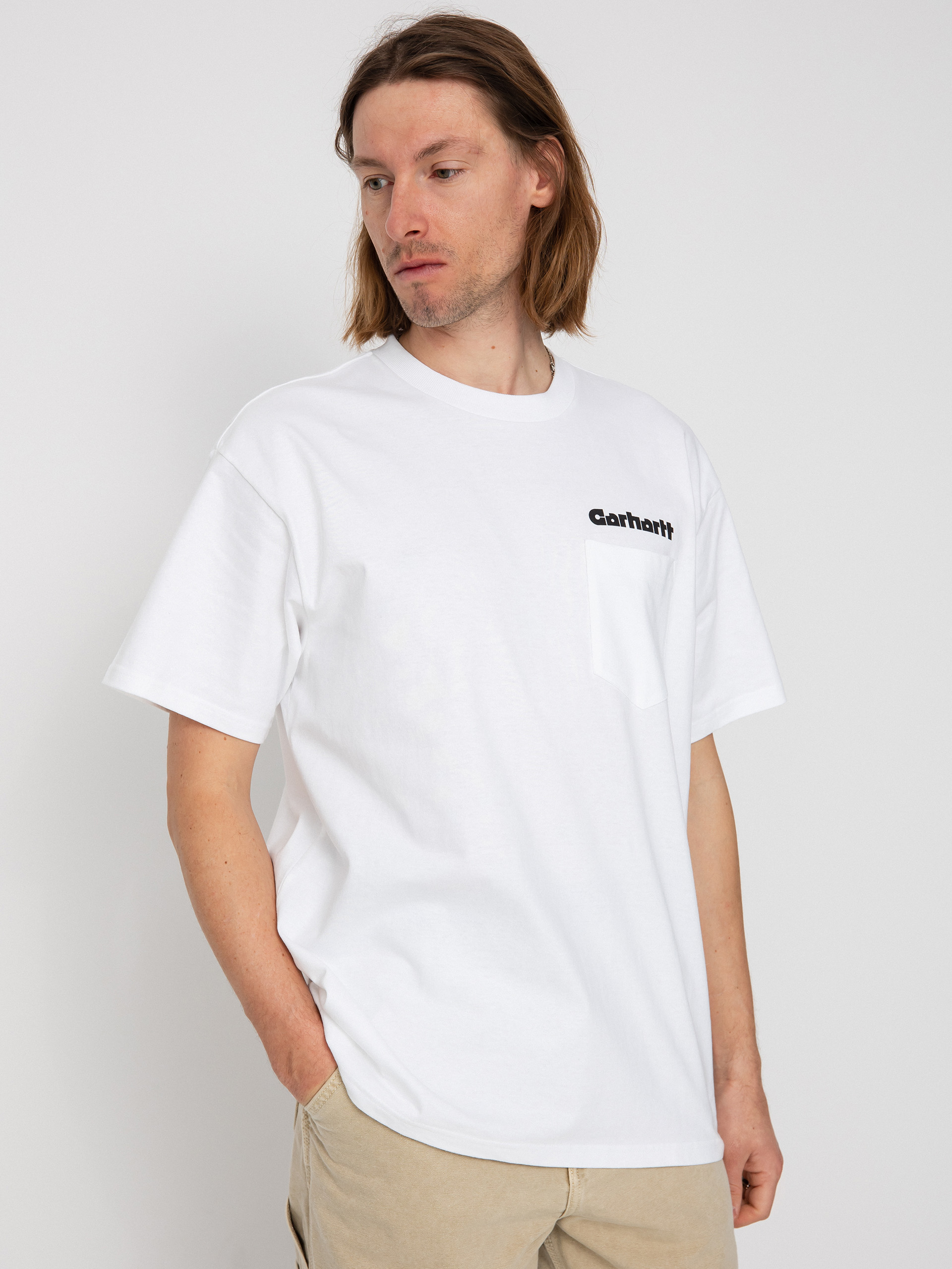 T-shirt Carhartt WIP Innovation Pocket (white)