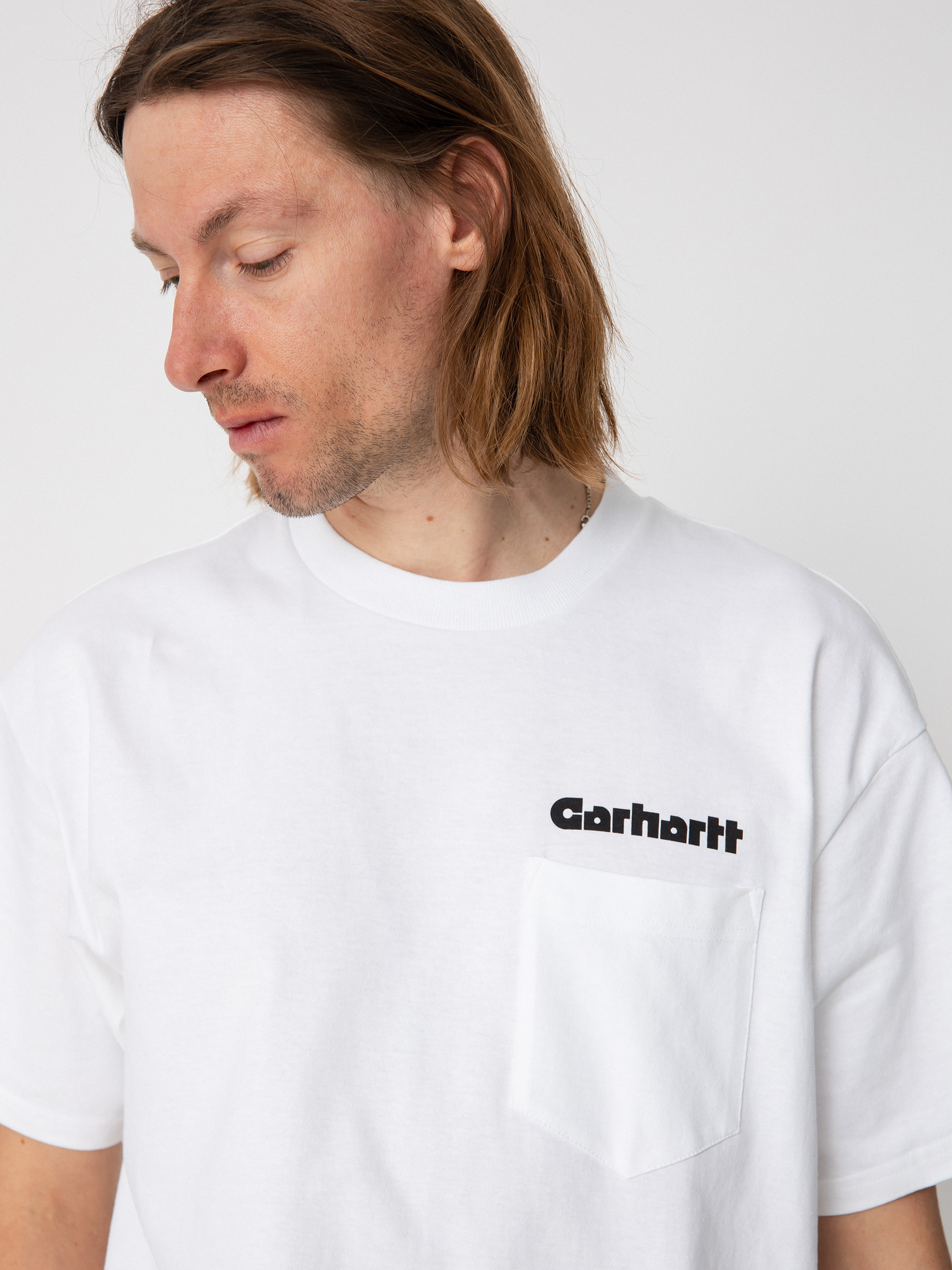 T-shirt Carhartt WIP Innovation Pocket (white)