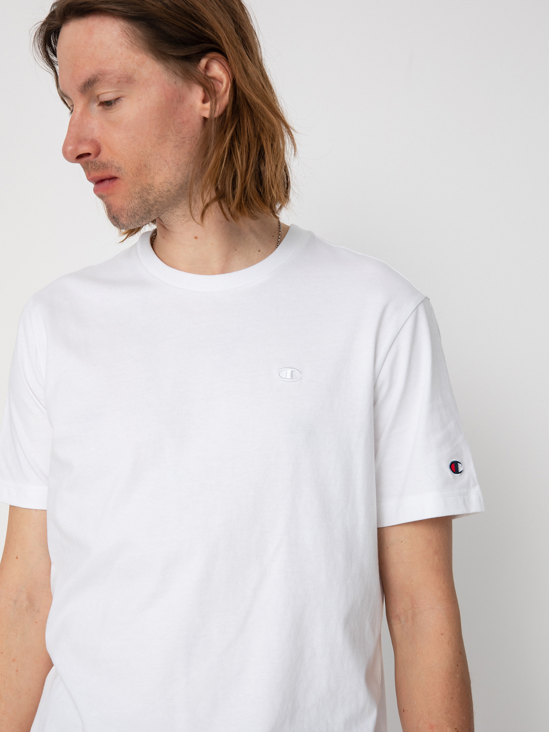 T-shirt Champion Crewneck T-Shirt 218496 (wht)