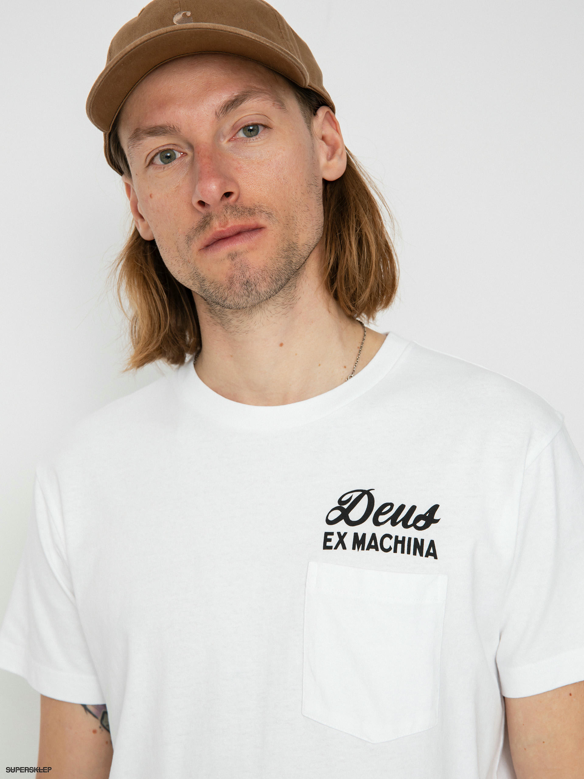 T-shirt Deus Ex Machina Biarritz Address (white)