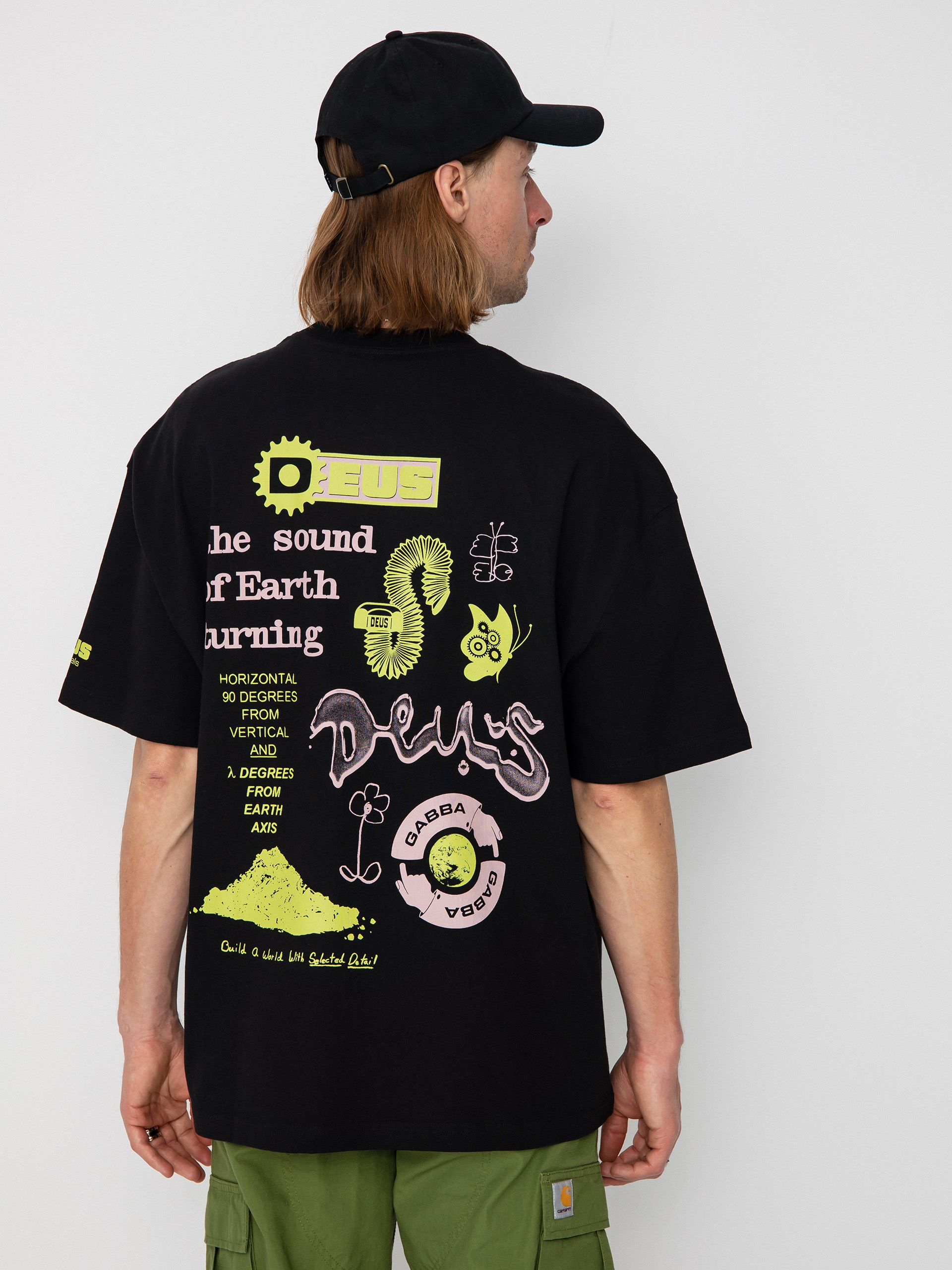 T-shirt Deus Ex Machina Service Manual (black)
