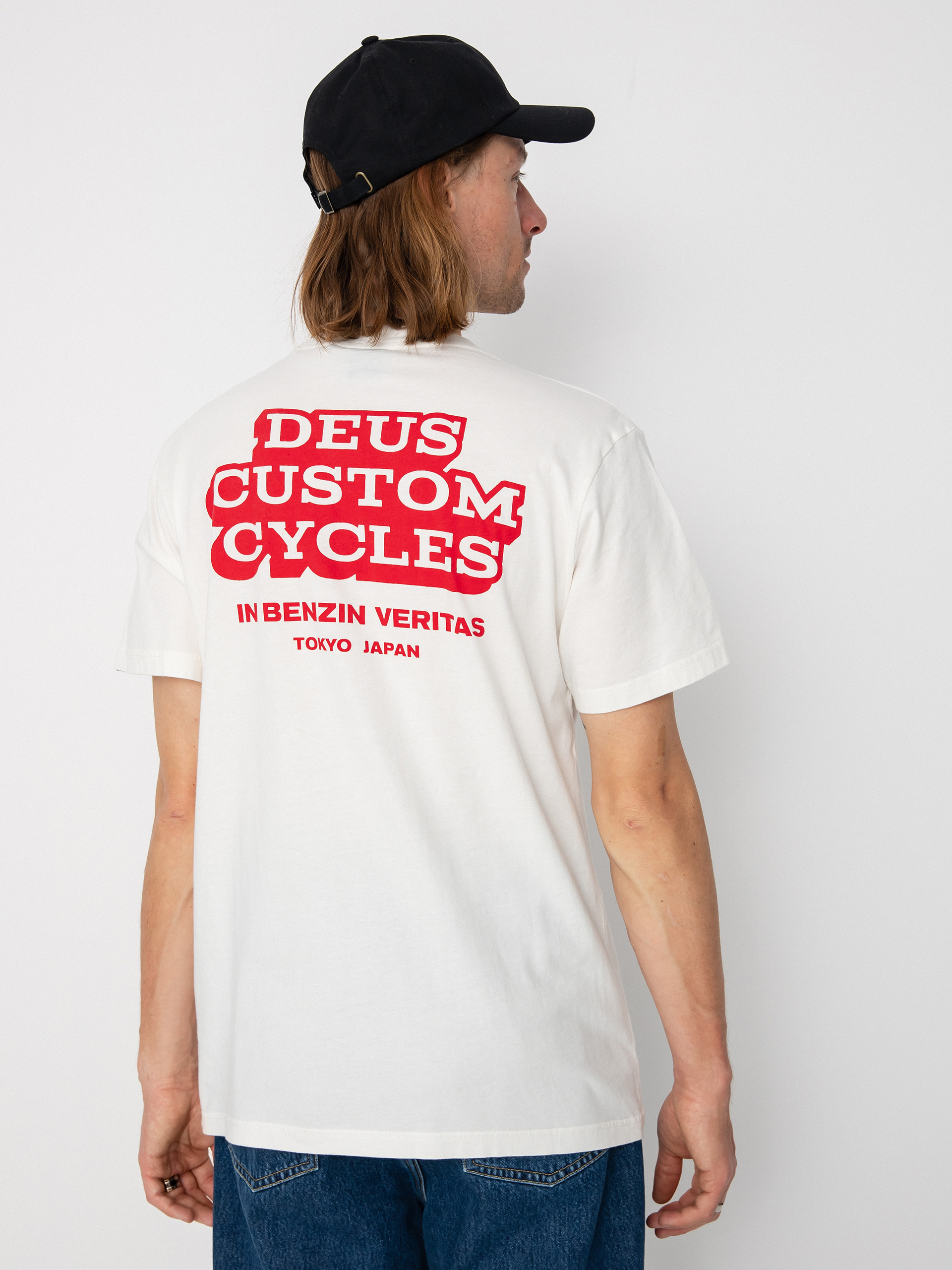 T-shirt Deus Ex Machina Redline (vintage wite)