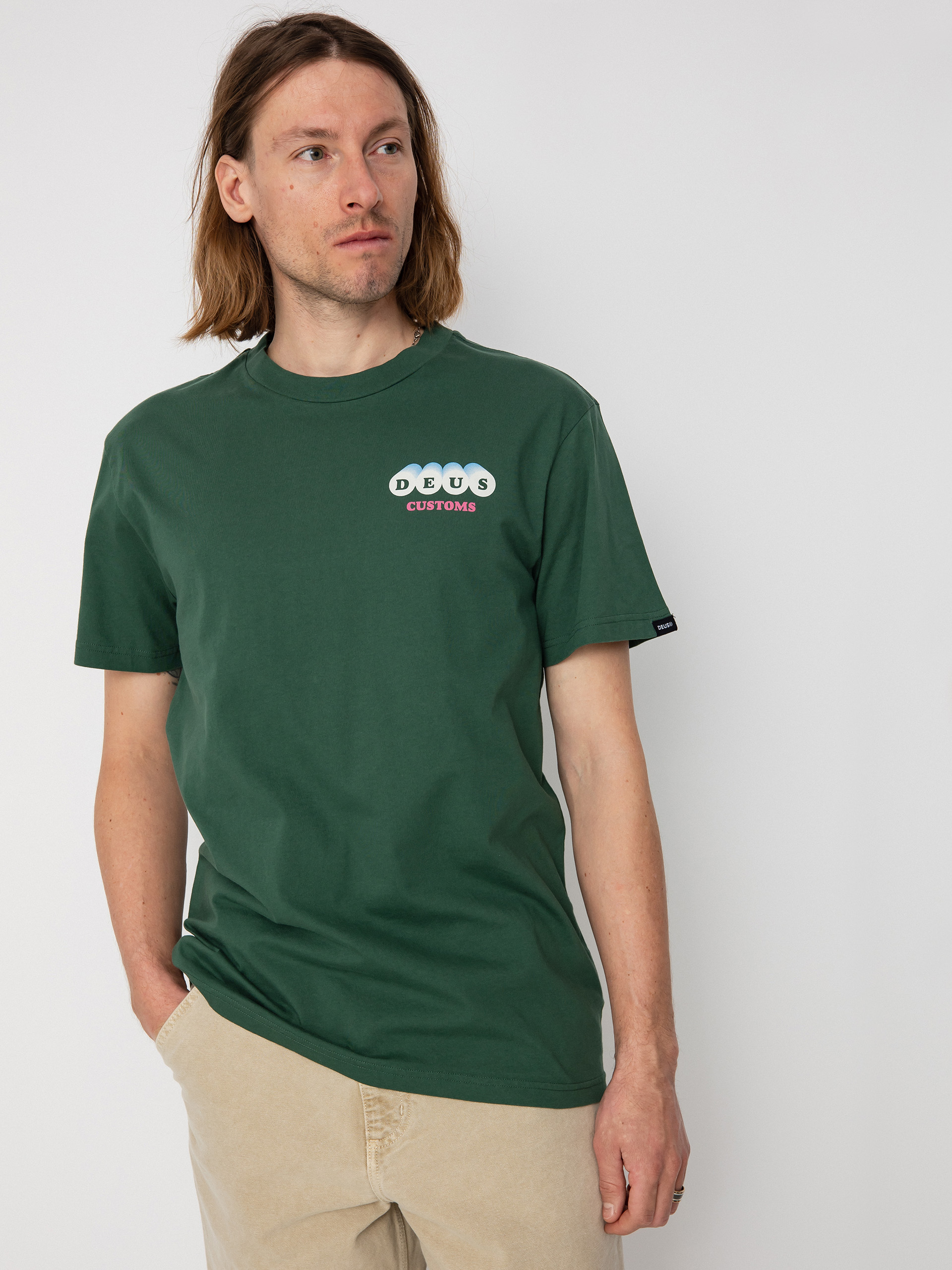 T-shirt Deus Ex Machina Ivan (work green)