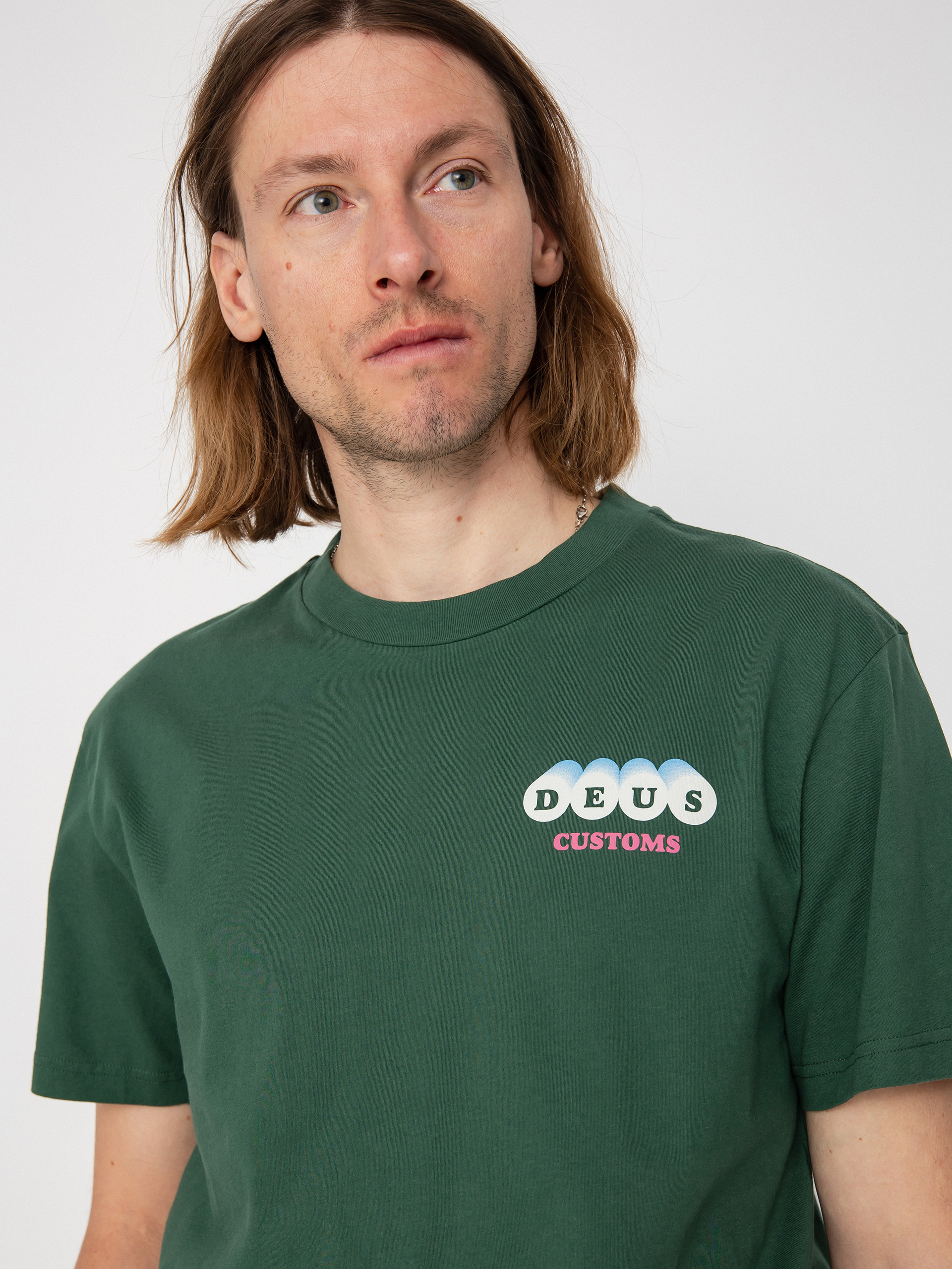 T-shirt Deus Ex Machina Ivan (work green)