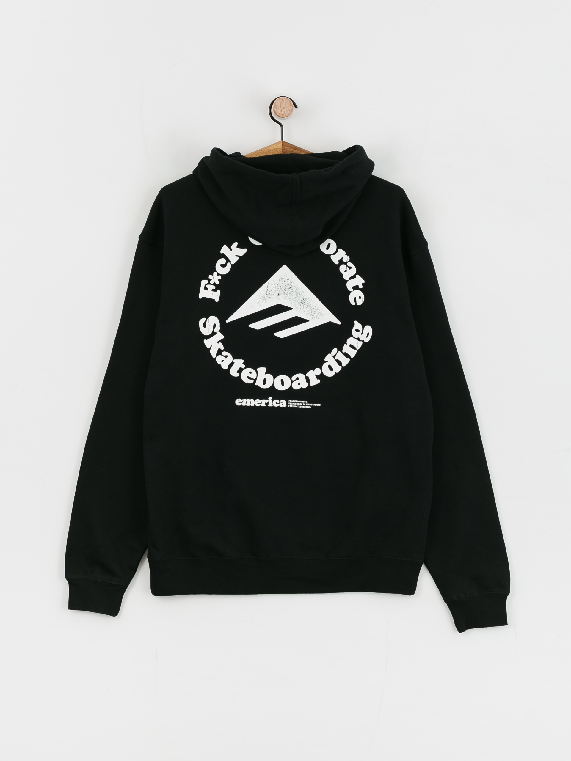 Bluza z kapturem Emerica Eff Corporate 2 HD (black)