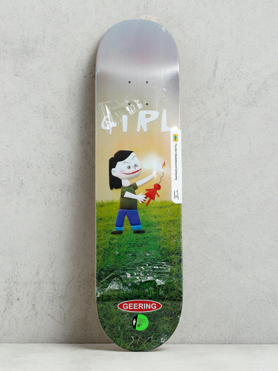 Deck Girl Skateboard Geering One Off Deck (black)