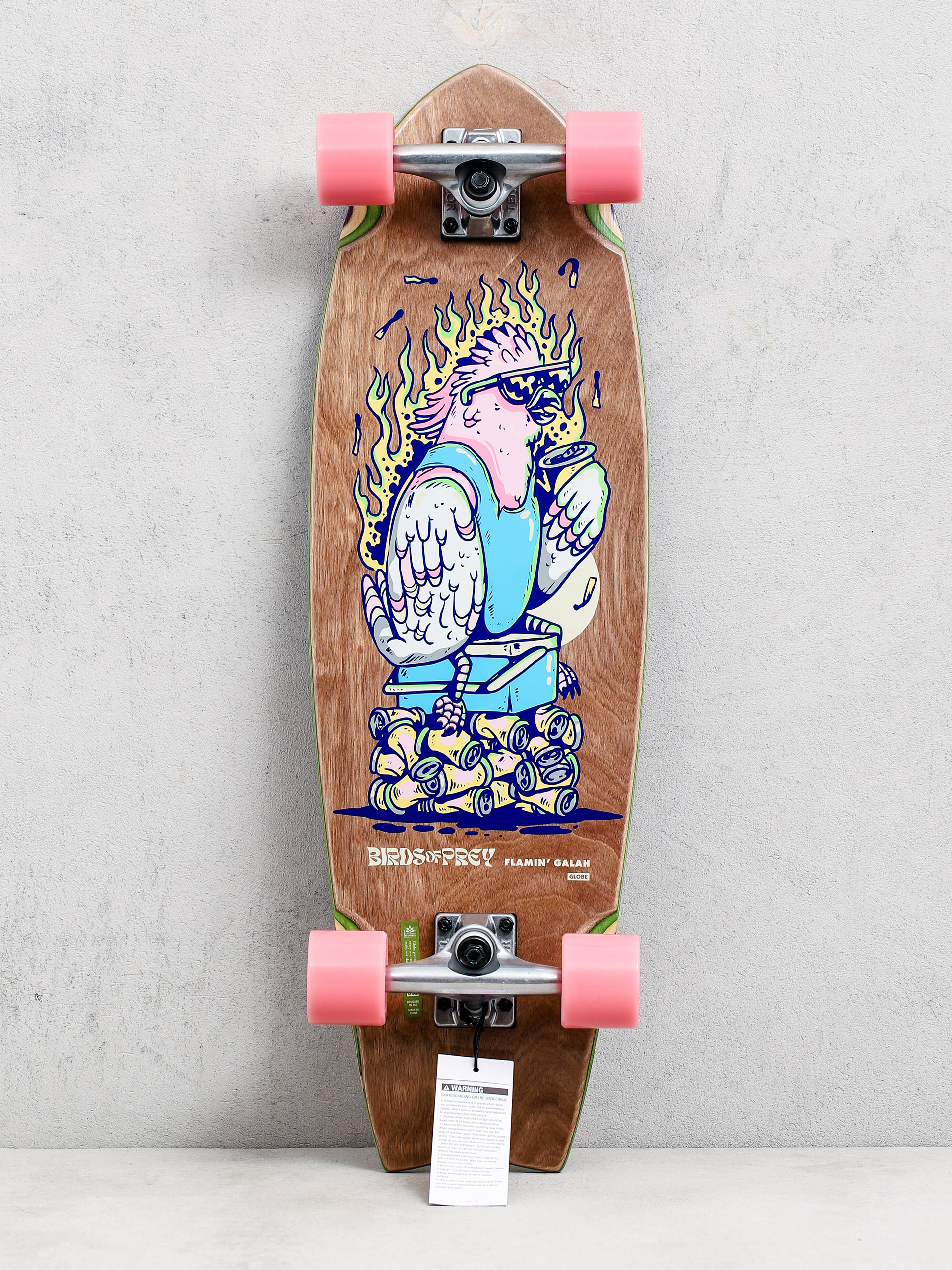 Deskorolka cruiser Globe Sun City (flamin galah)