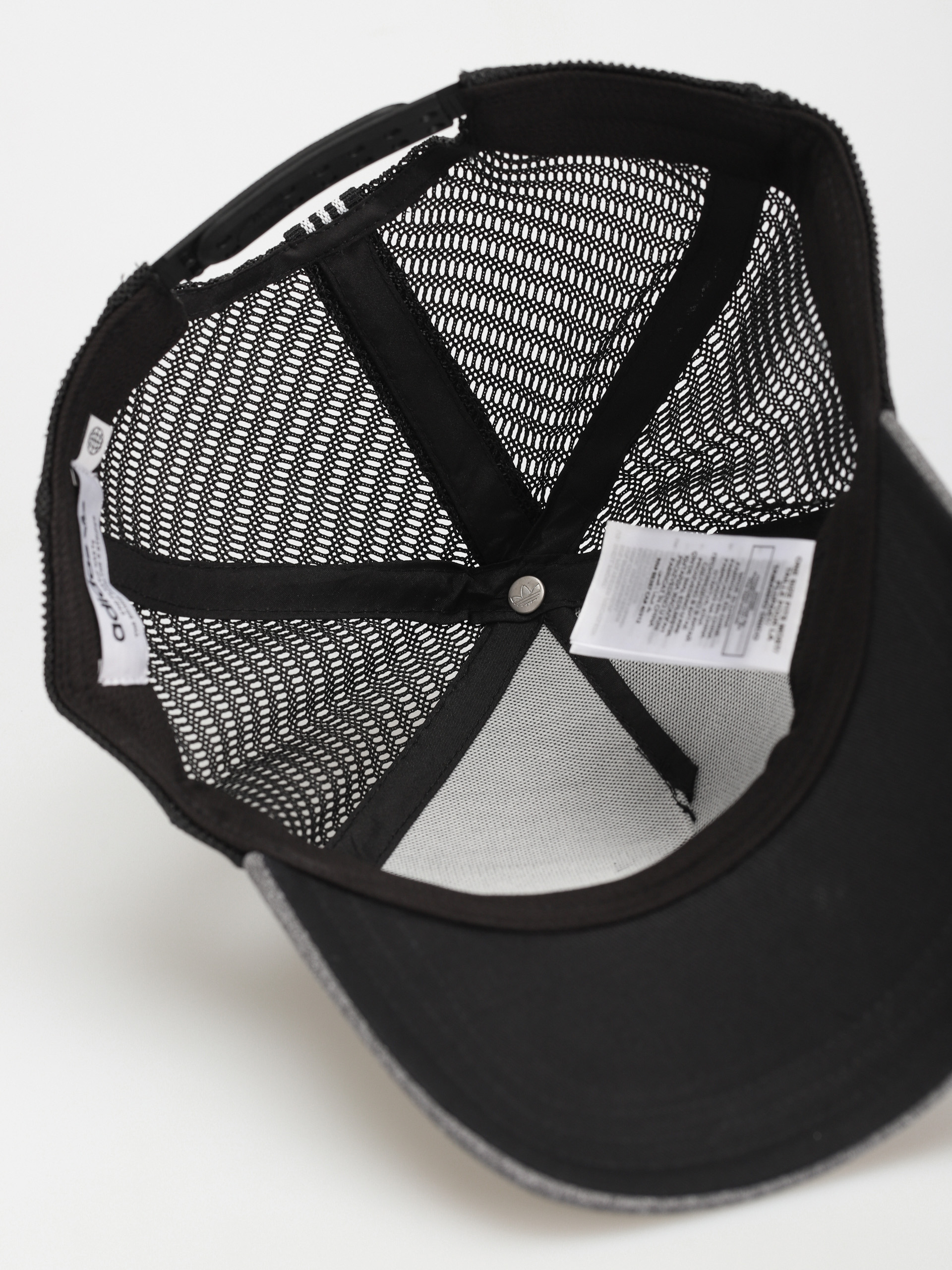 Czapka z daszkiem adidas Originals Curved Trucker (black/black/black)