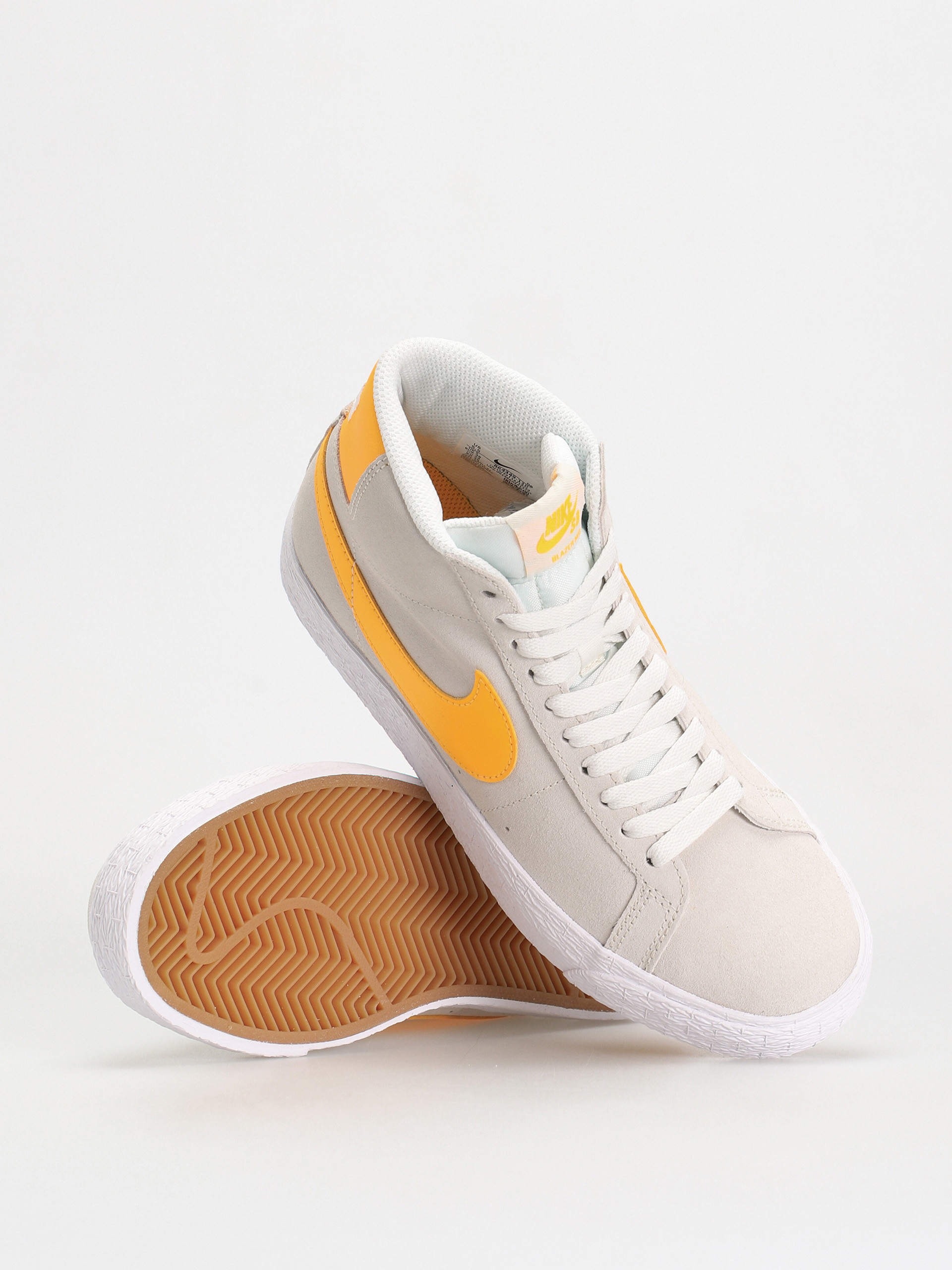 Buty Nike SB Zoom Blazer Mid (summit white/laser orange summit white)