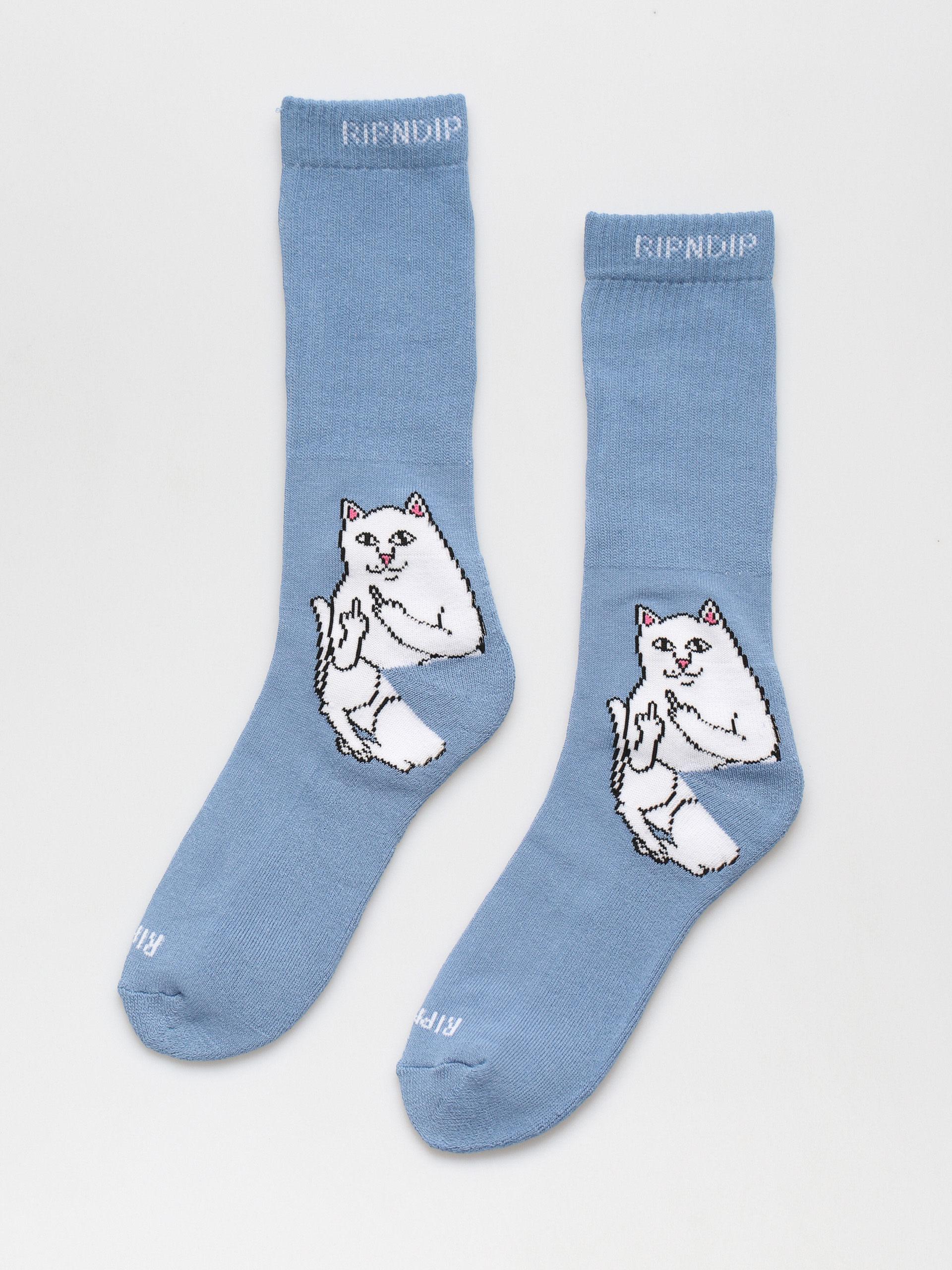 Skarpetki RipNDip Lord Nermal Socks (light slate)