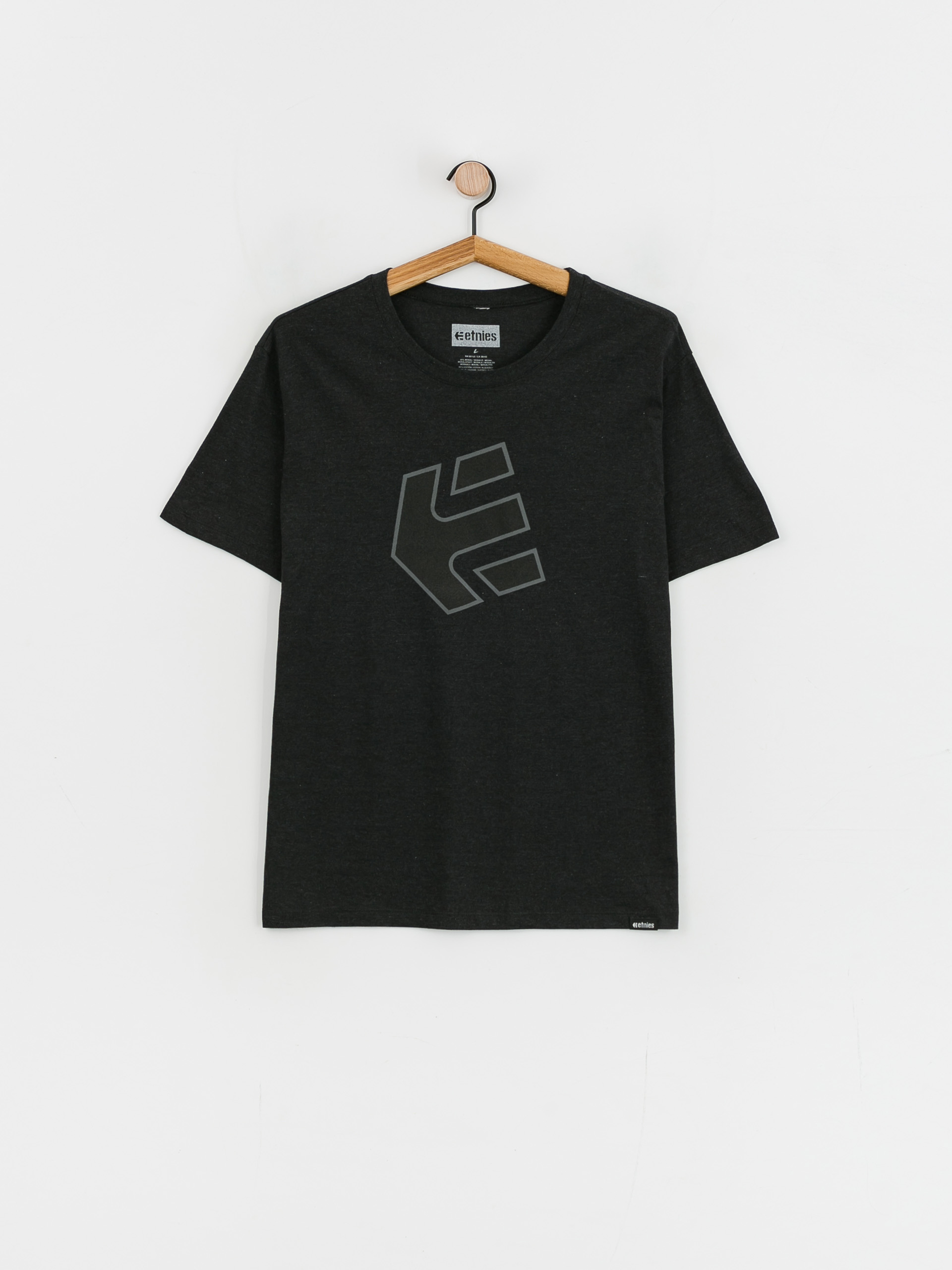 T-shirt Etnies Crank Tech (black/charcoal)