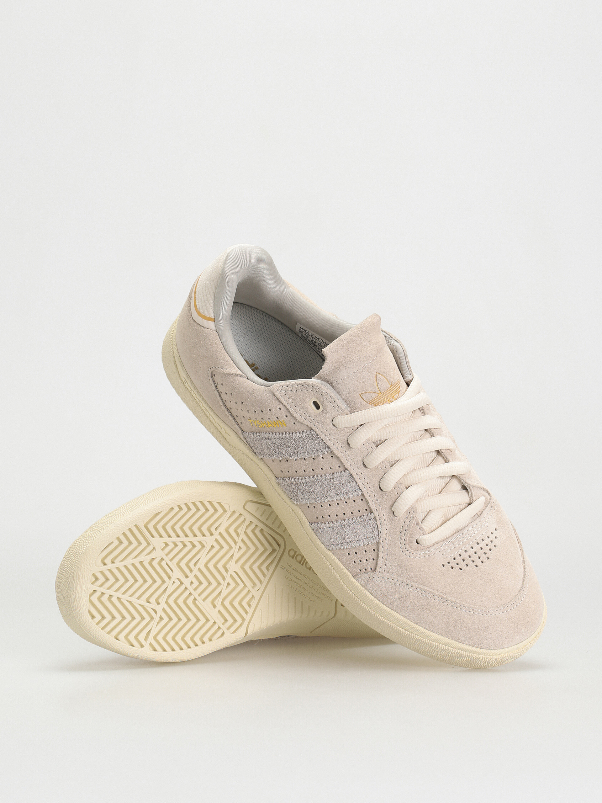 Buty adidas Tyshawn Low (cwhite/greone/cwhite)