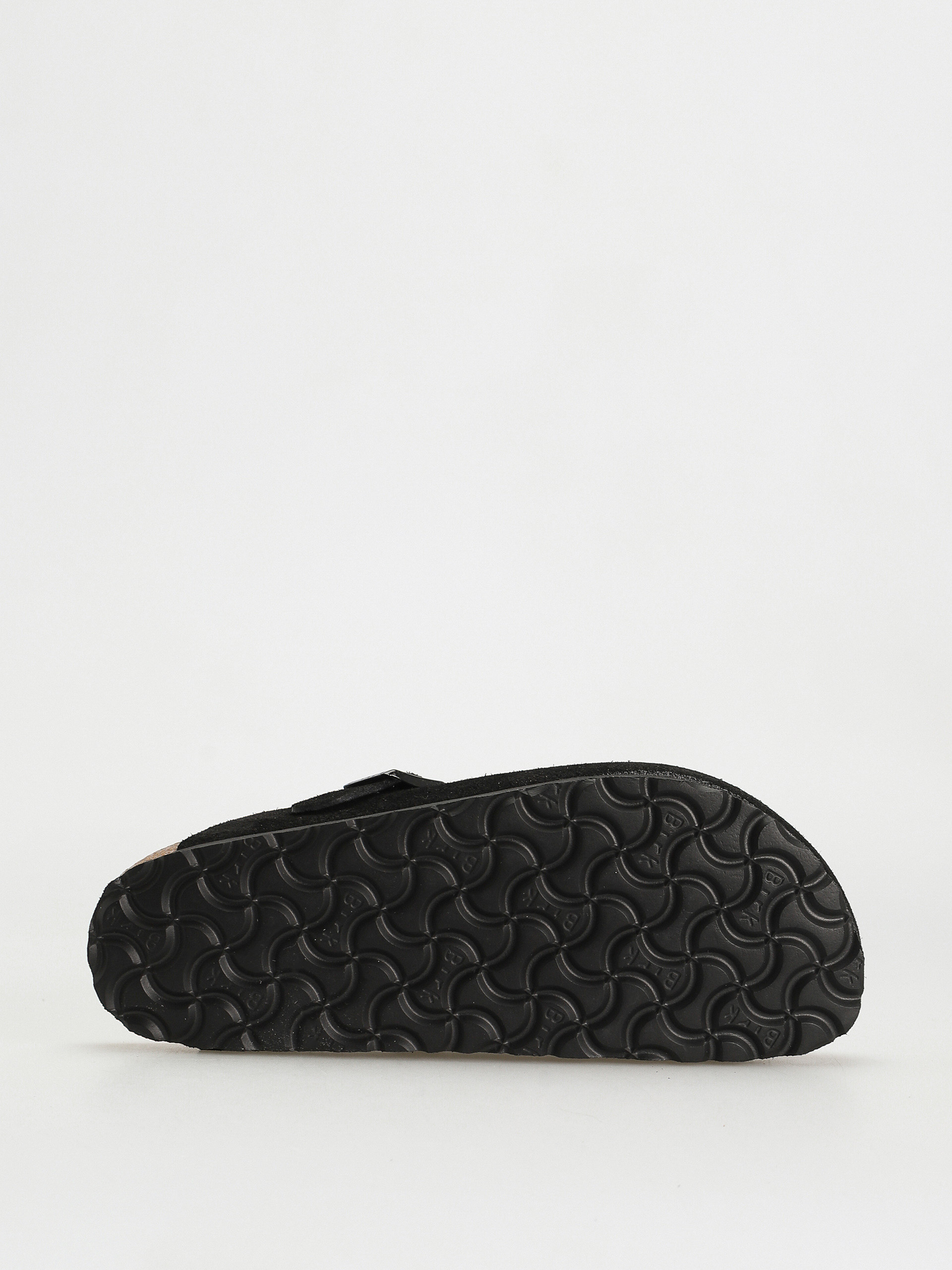 Klapki Birkenstock Boston SFB Suede Narrow Wmn (black)