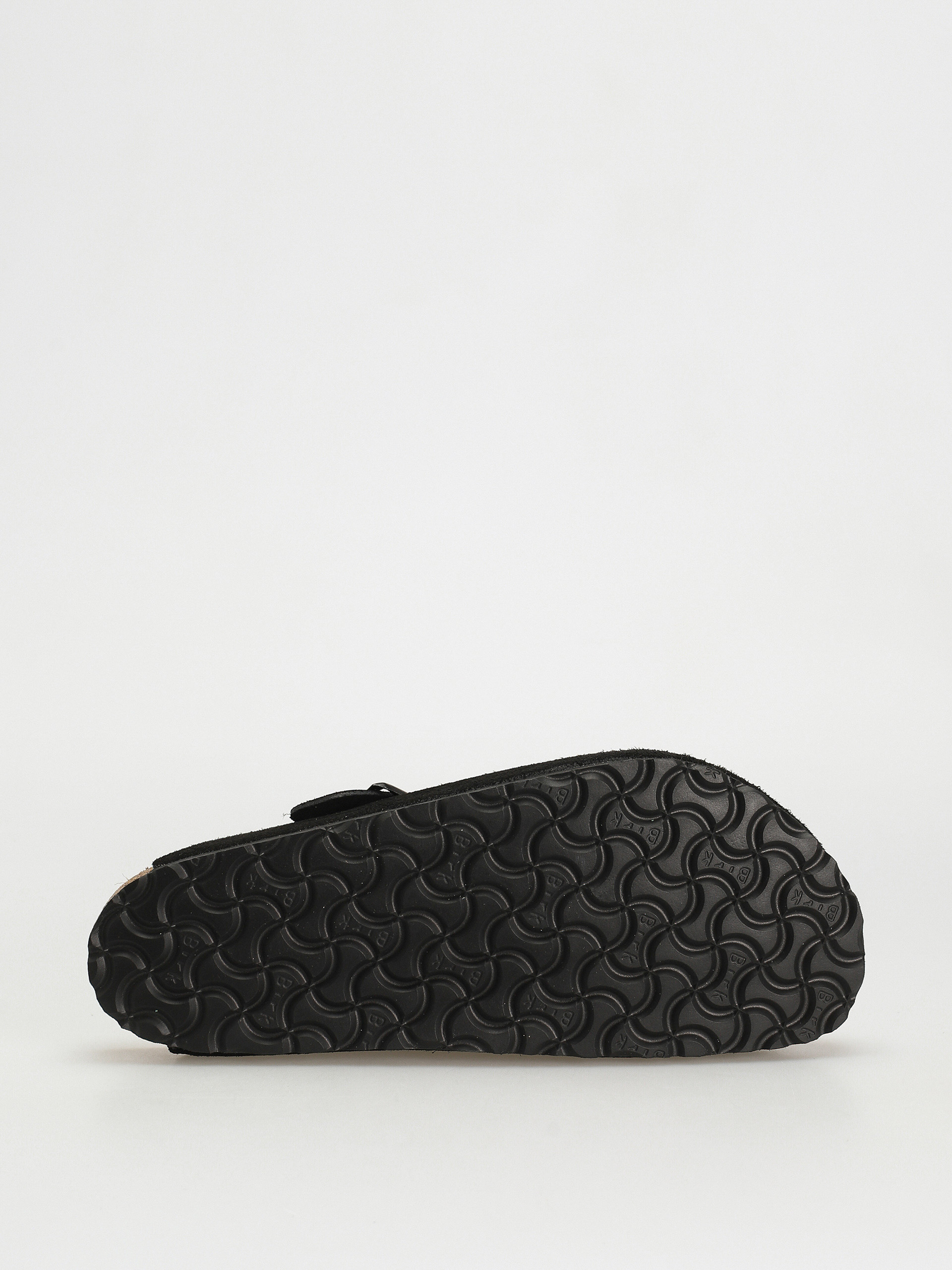 Klapki Birkenstock Boston SFB Suede Regular (black)