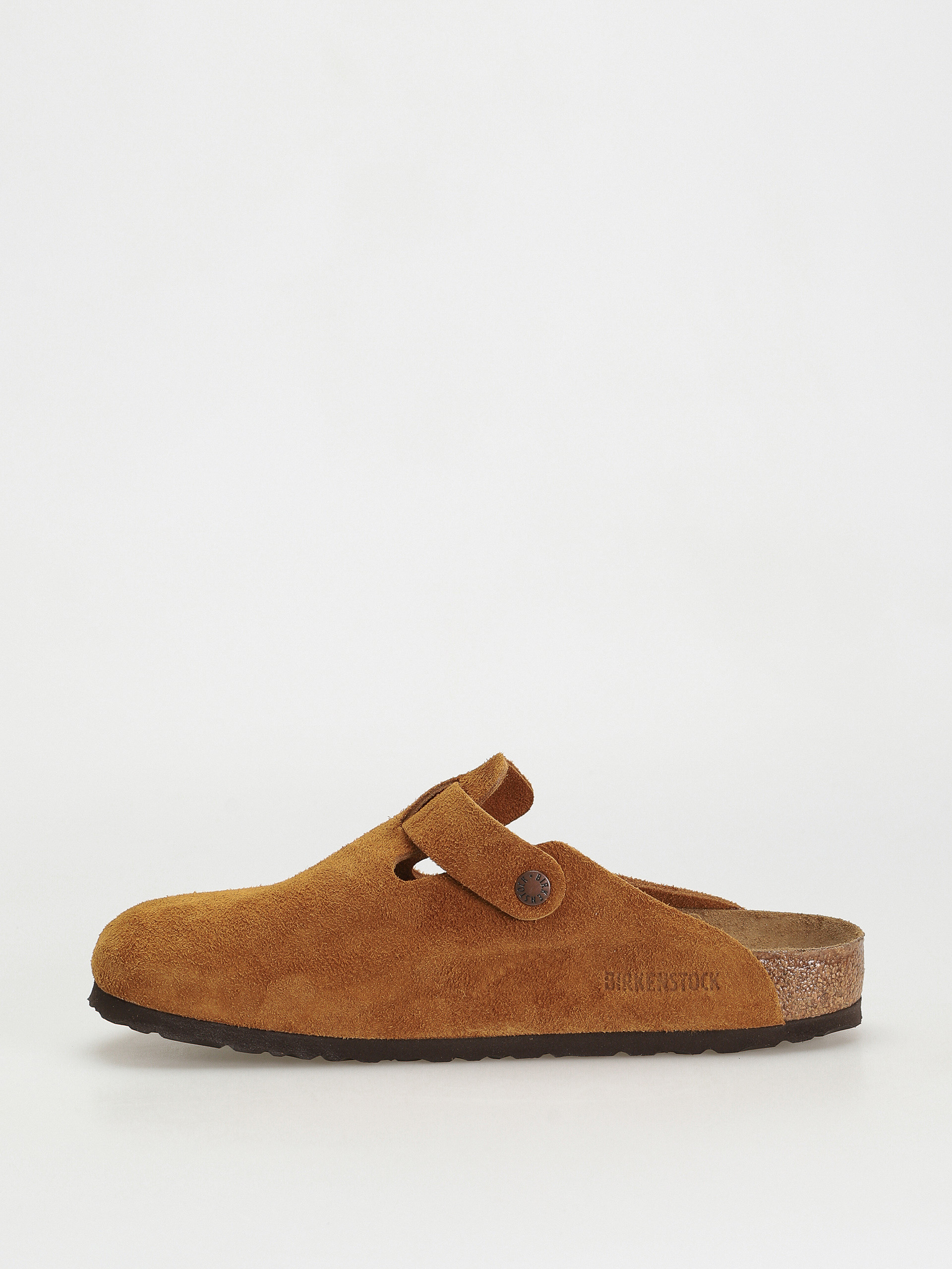 Klapki Birkenstock Boston Suede Regular (mink)