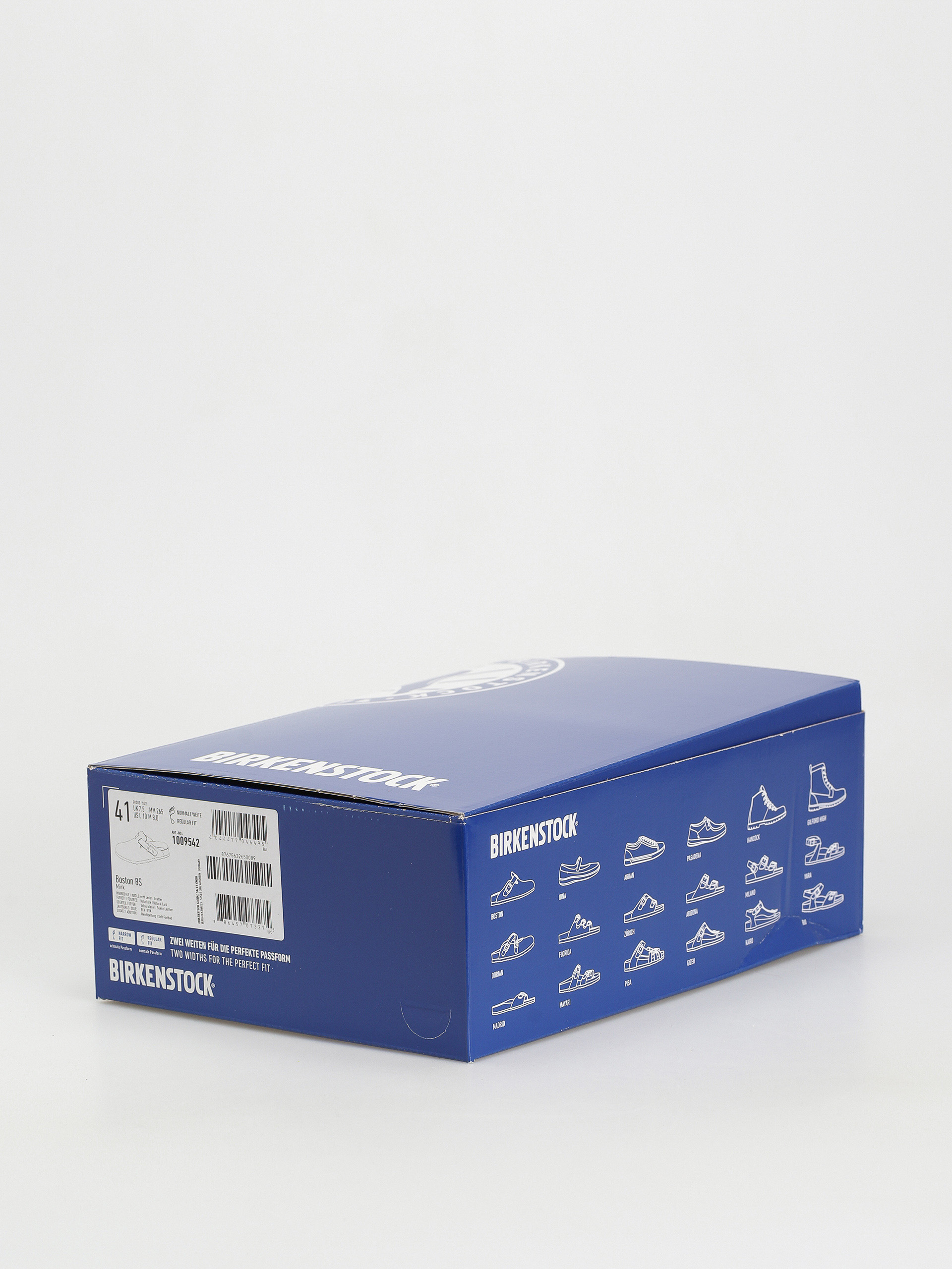 Klapki Birkenstock Boston Suede Regular (mink)