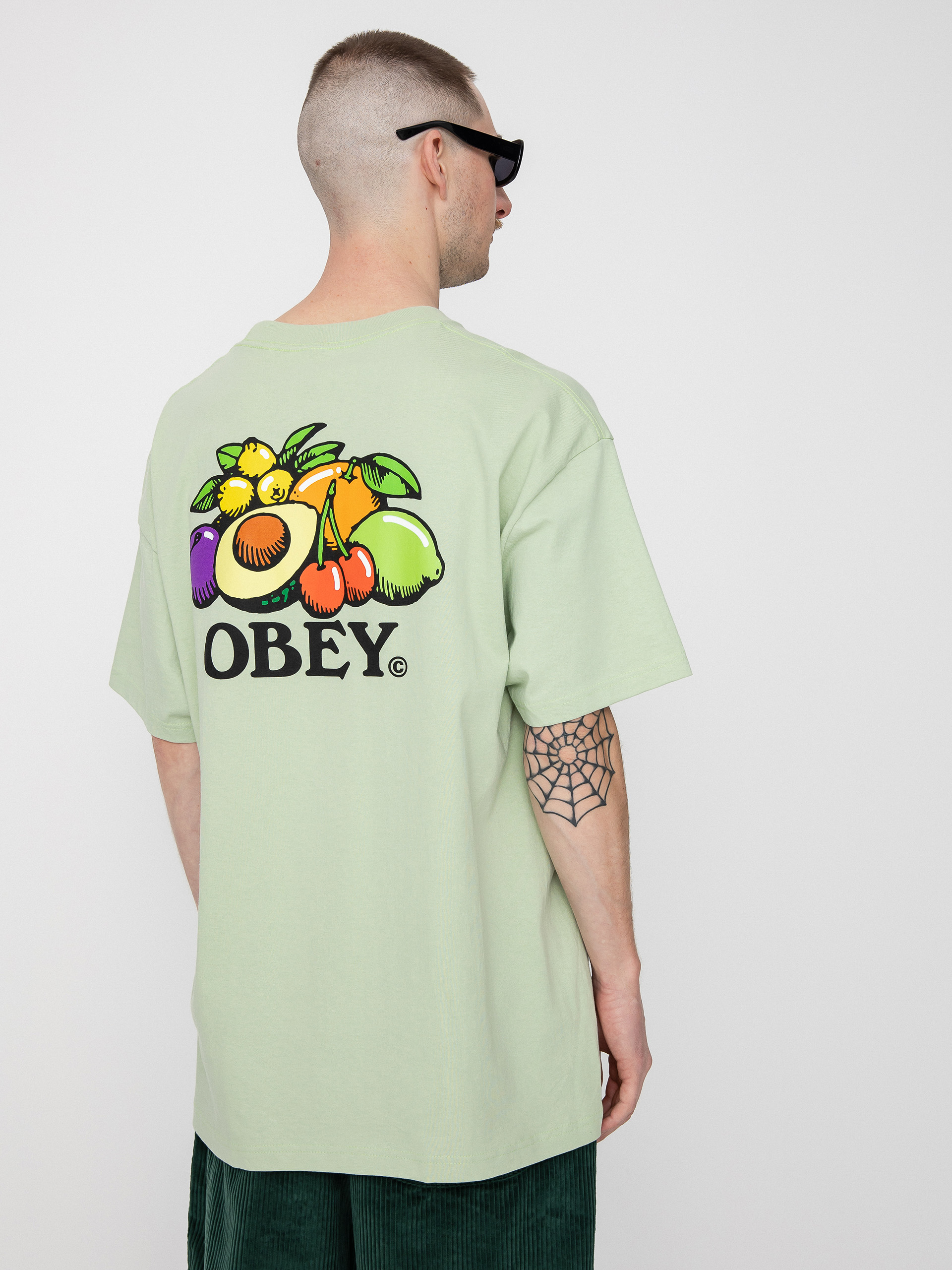T-shirt OBEY Bowl Of Fruit (cucumber)