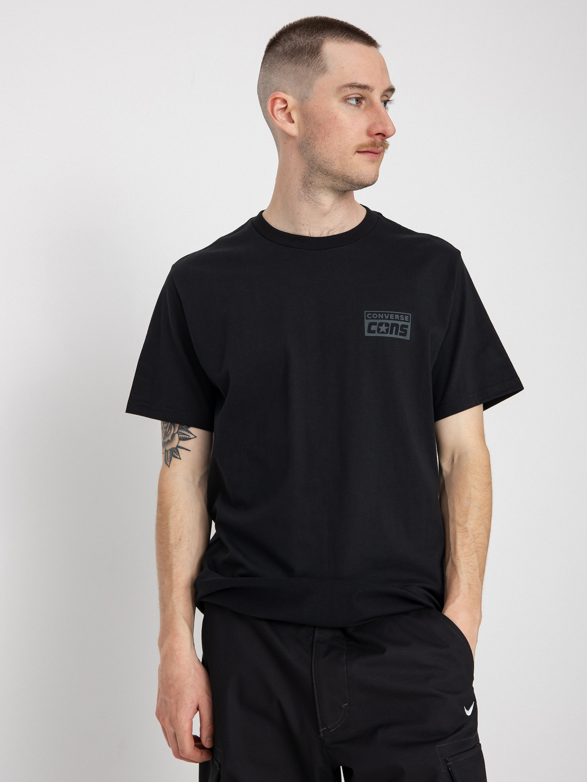 T-shirt Converse Cons Short (black)