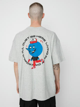 T-shirt Nike SB Globe Guy (grey heather)