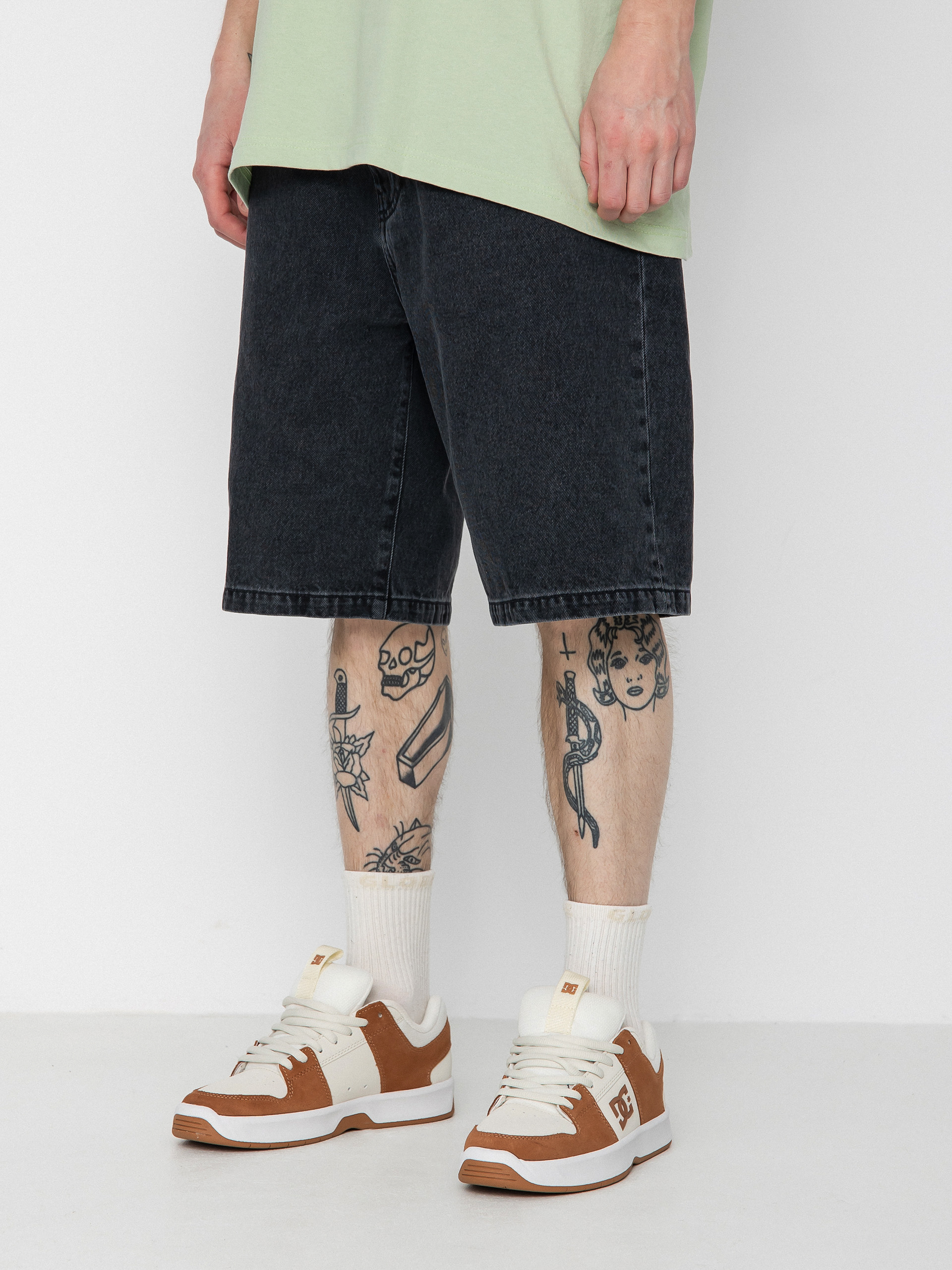 Szorty Carhartt WIP Landon - czarny (black)