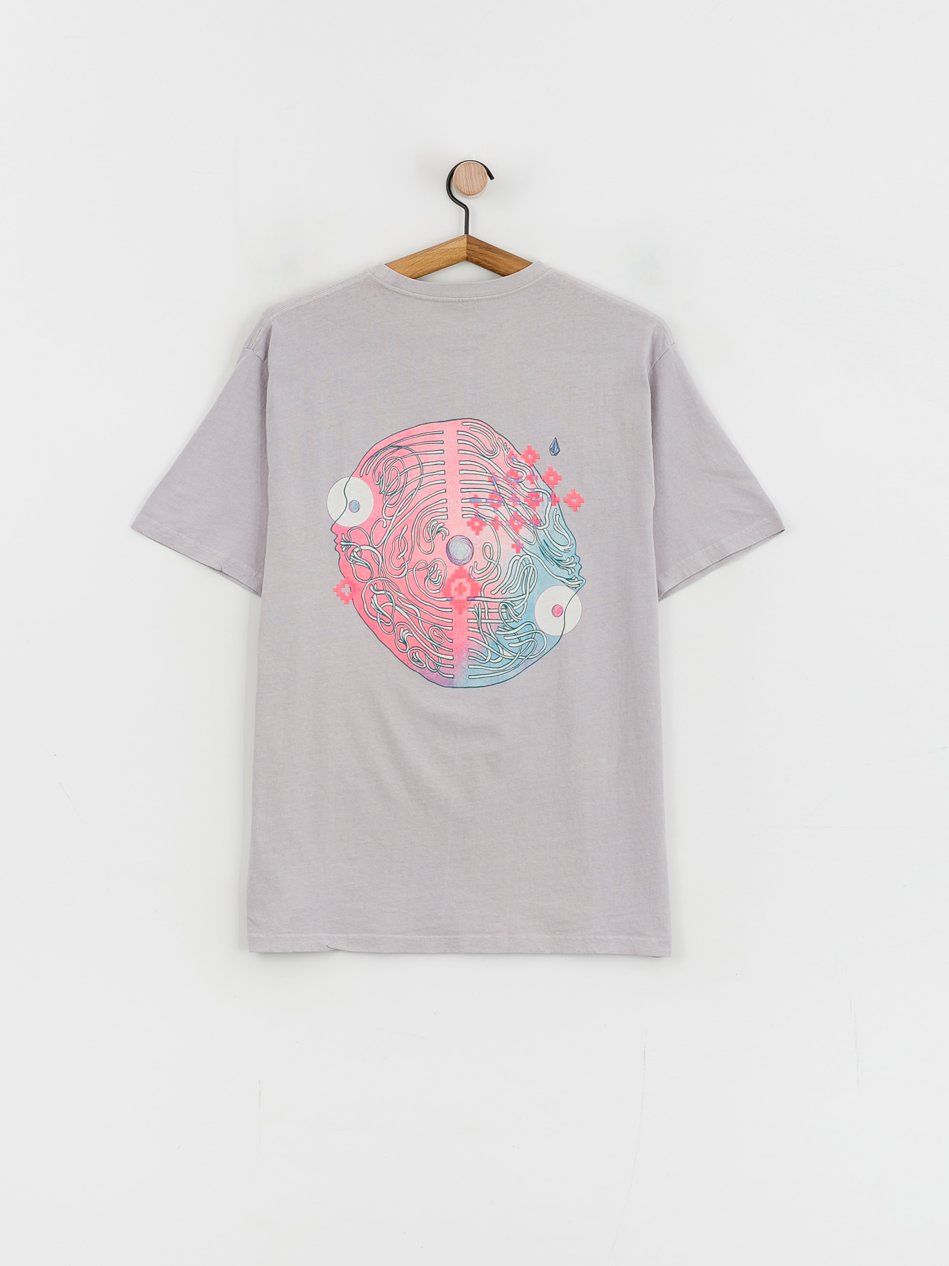 T-shirt Volcom Fa Ed Merlin Murray Lse 2 (light orchid)
