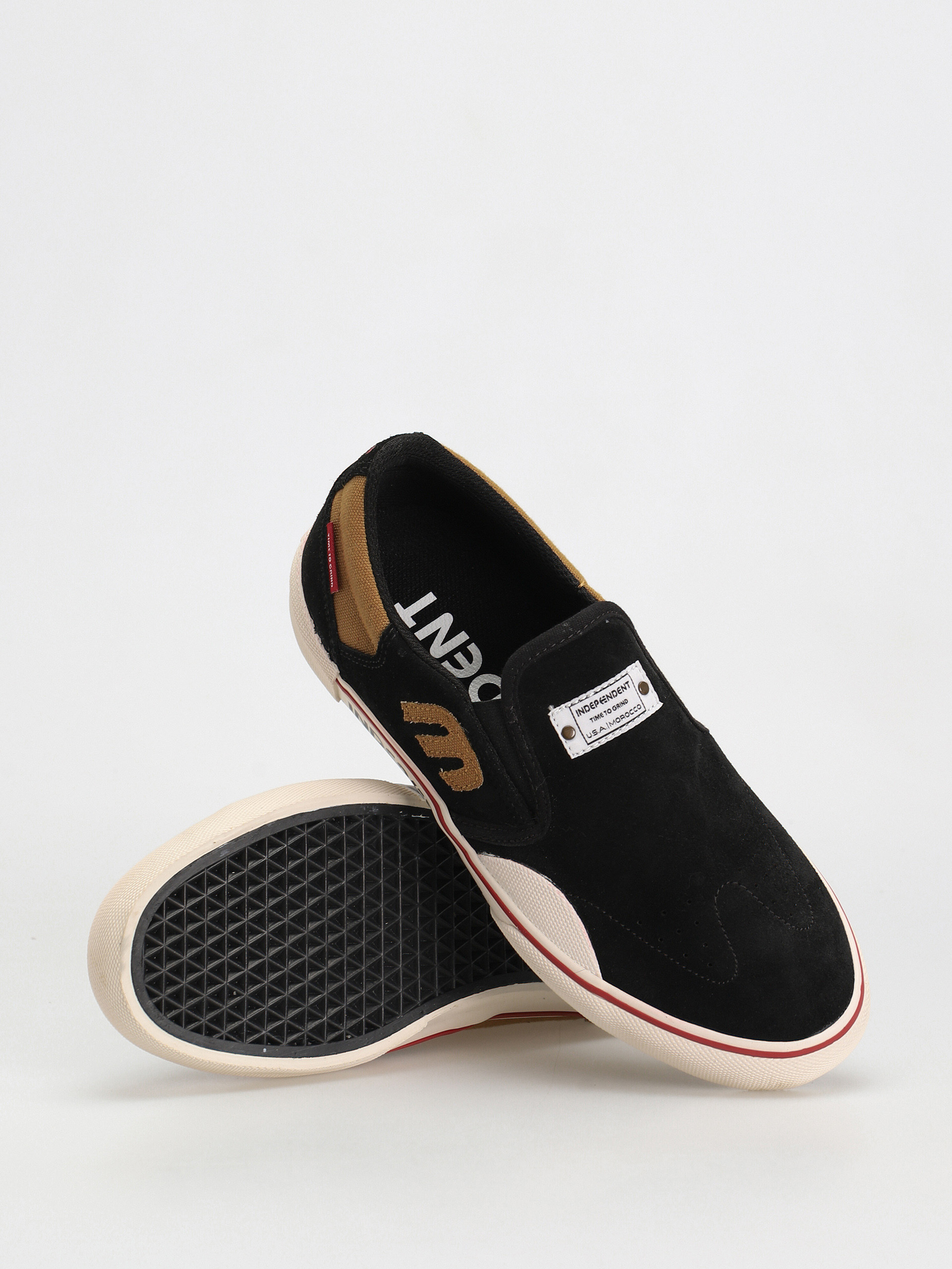 Buty Etnies Marana Slip X Indy (black/brown)