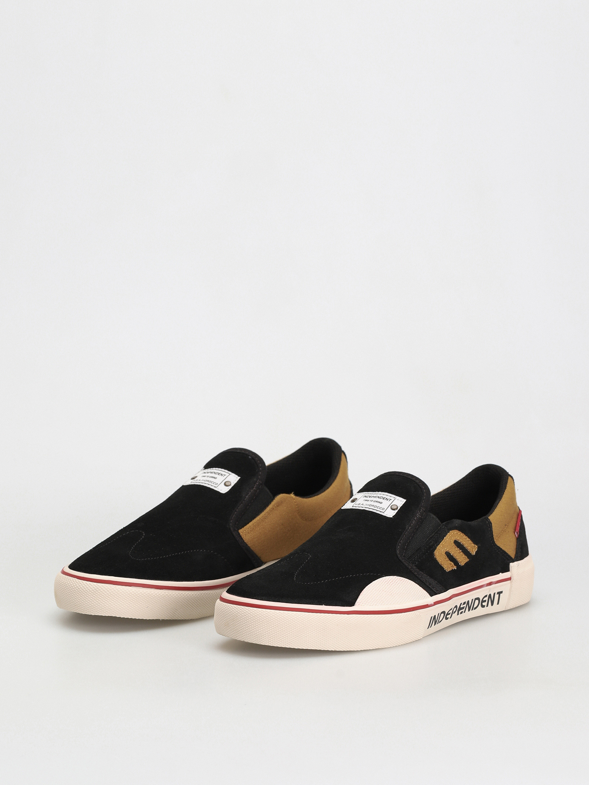 Buty Etnies Marana Slip X Indy (black/brown)